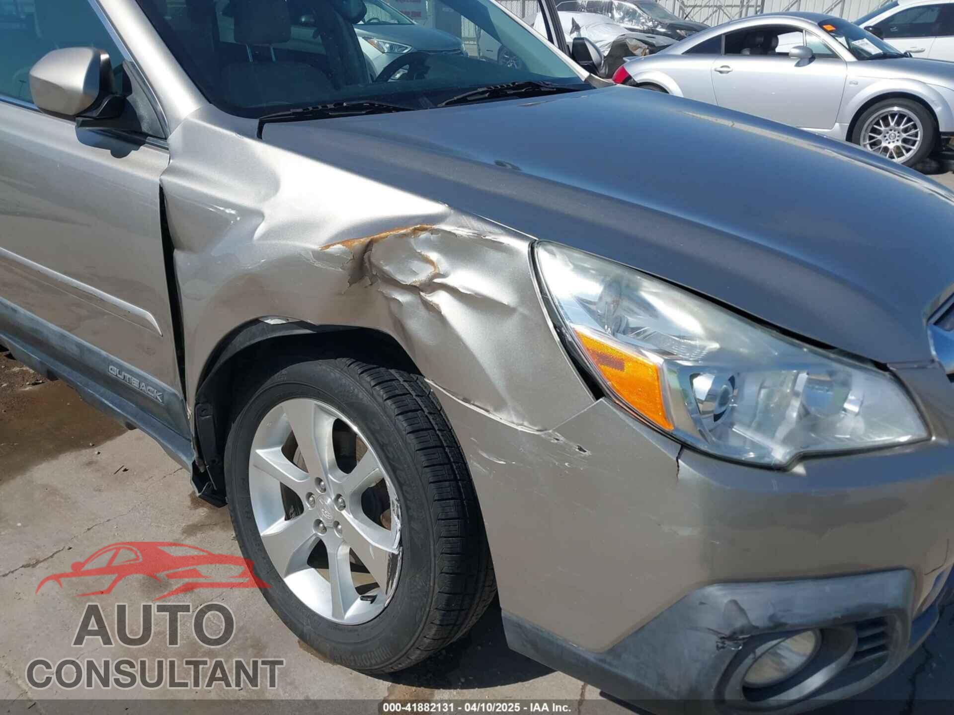 SUBARU OUTBACK 2014 - 4S4BRCLC8E3300070