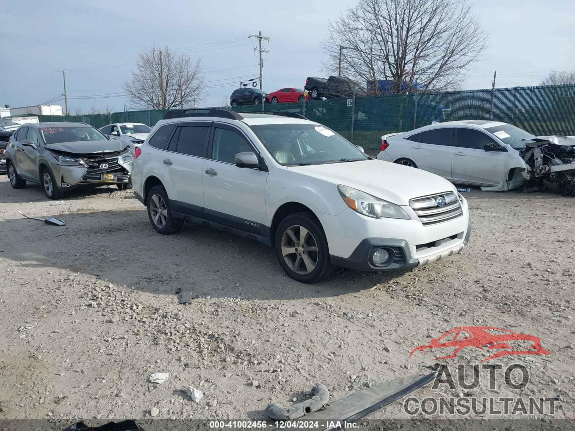 SUBARU OUTBACK 2013 - 4S4BRBSC0D3219946