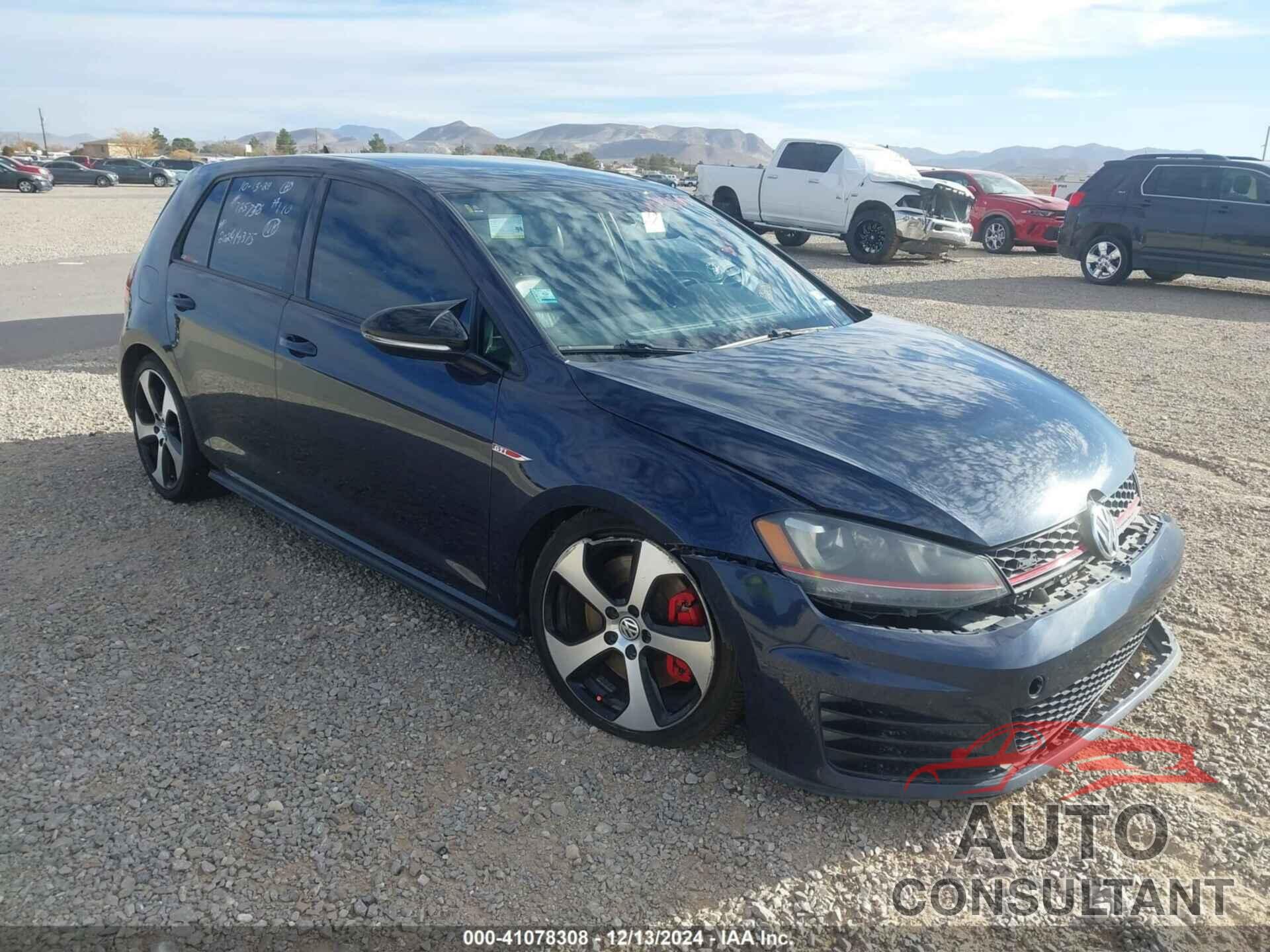 VOLKSWAGEN GOLF GTI 2017 - 3VW447AU4HM016644
