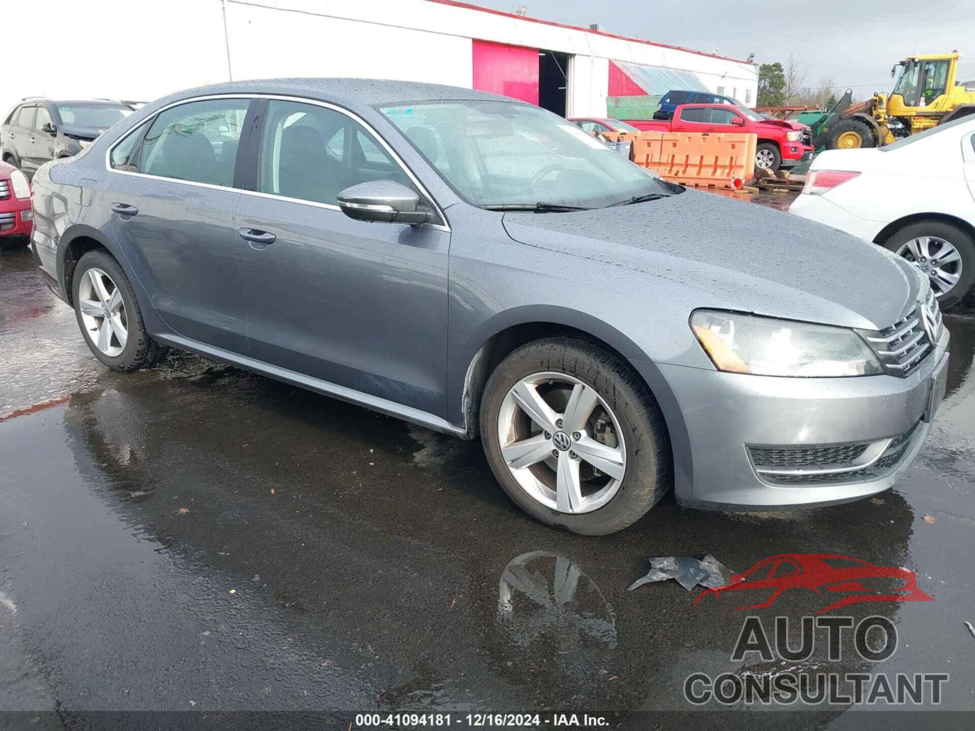 VOLKSWAGEN PASSAT 2012 - 1VWBP7A37CC092150