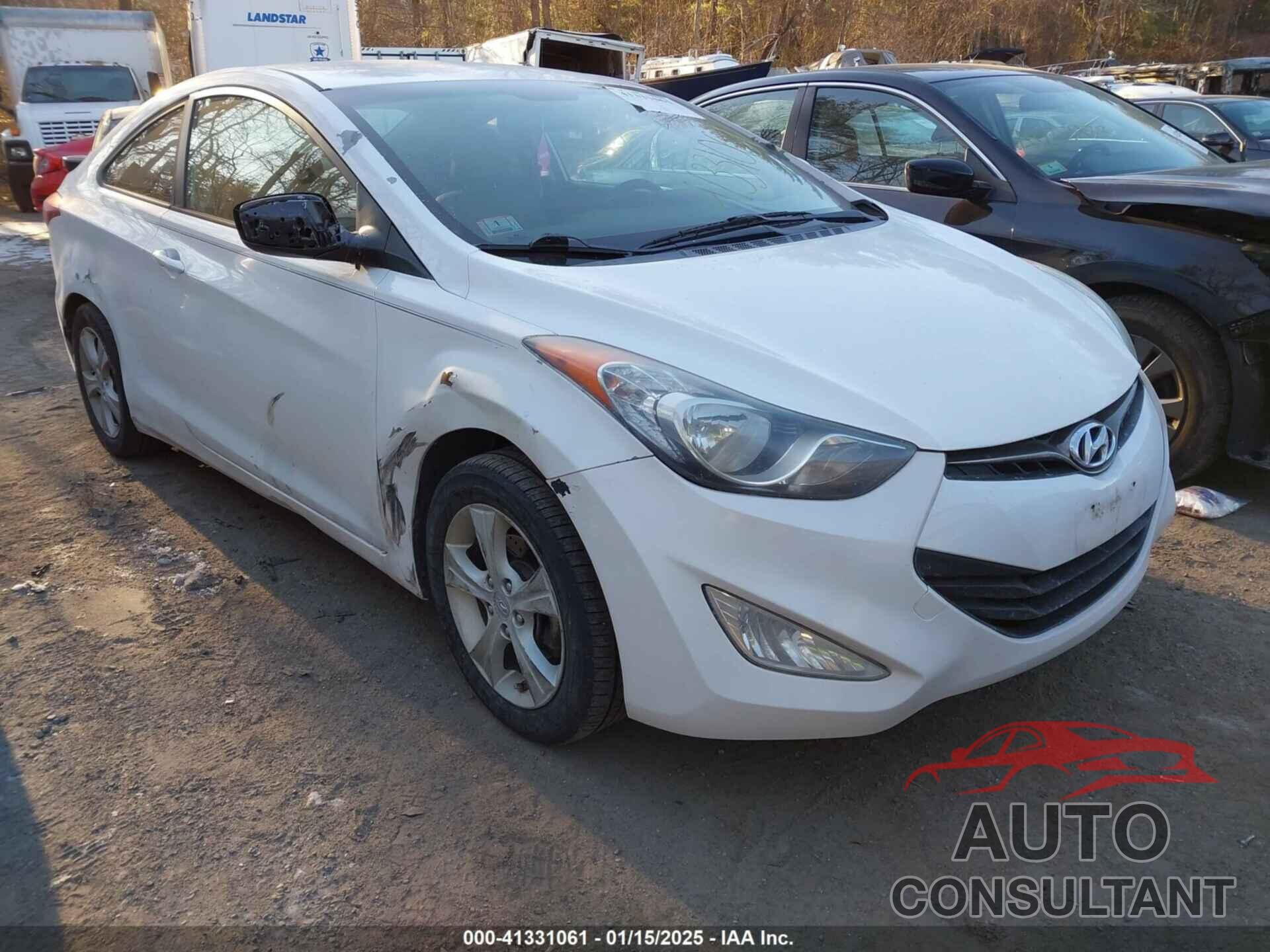 HYUNDAI ELANTRA 2013 - KMHDH6AE0DU016751