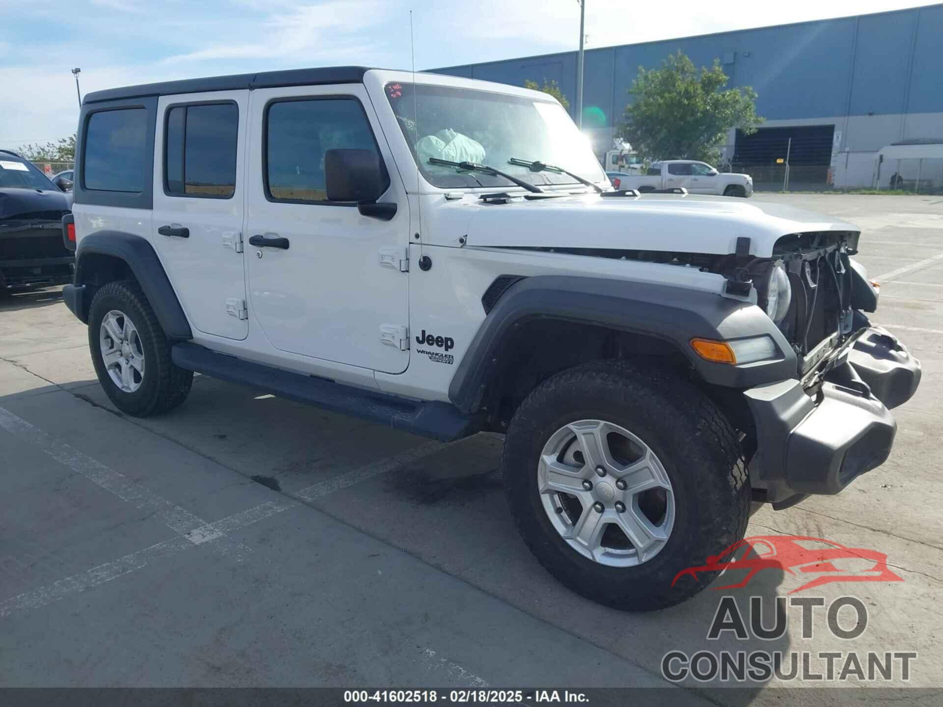 JEEP WRANGLER UNLIMITED 2021 - 1C4HJXDG9MW829362