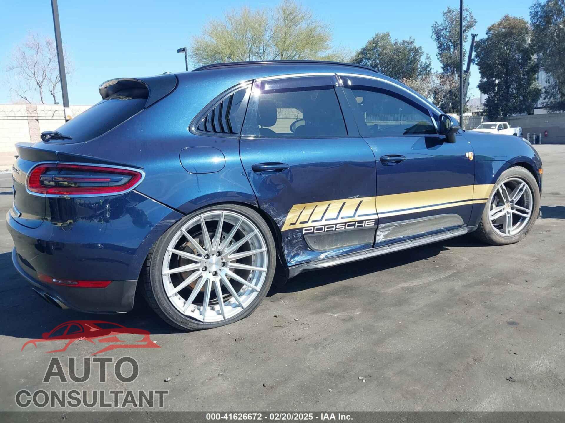 PORSCHE MACAN 2016 - WP1AB2A52GLB54012