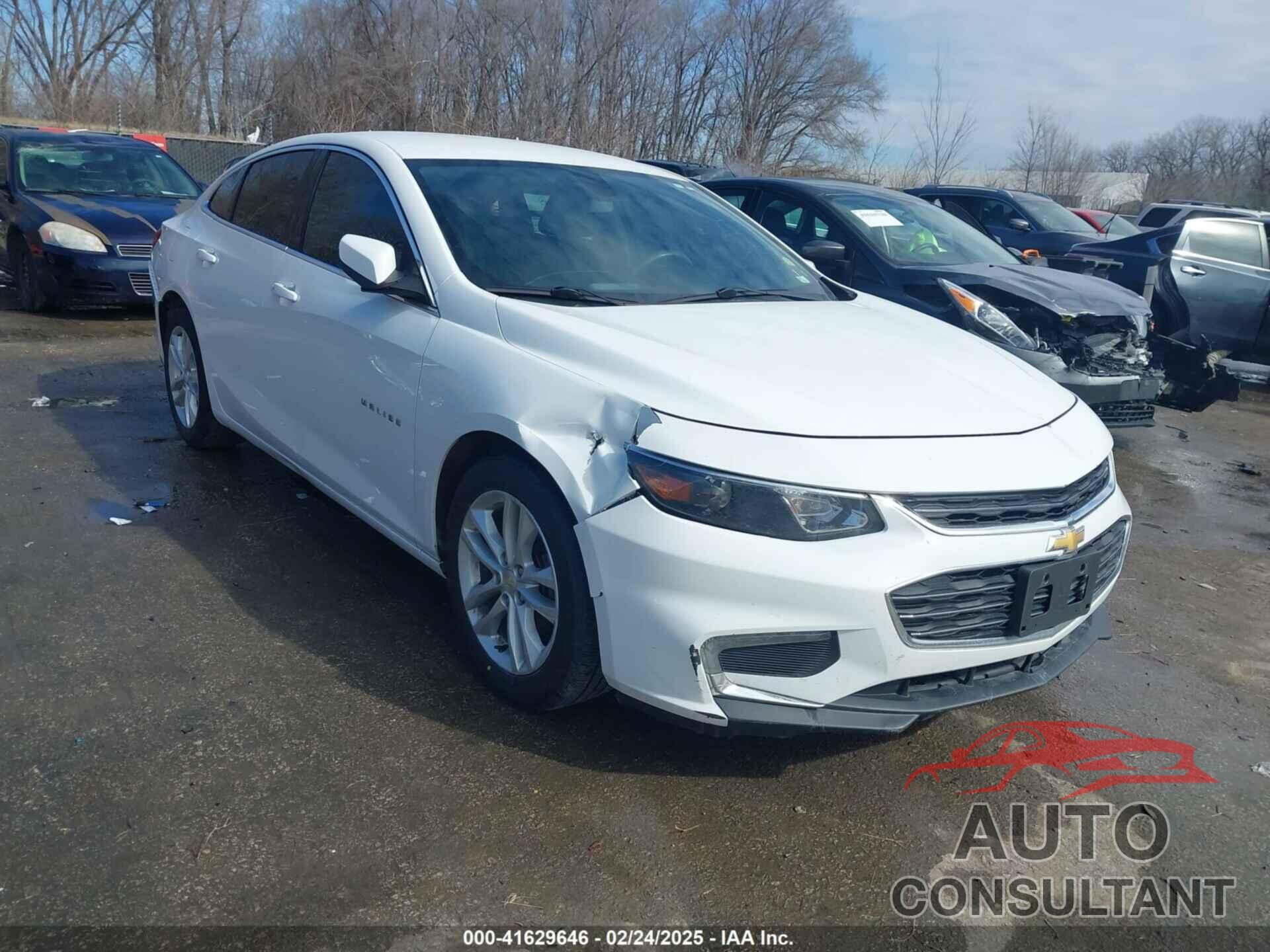 CHEVROLET MALIBU 2016 - 1G1ZE5ST0GF298885
