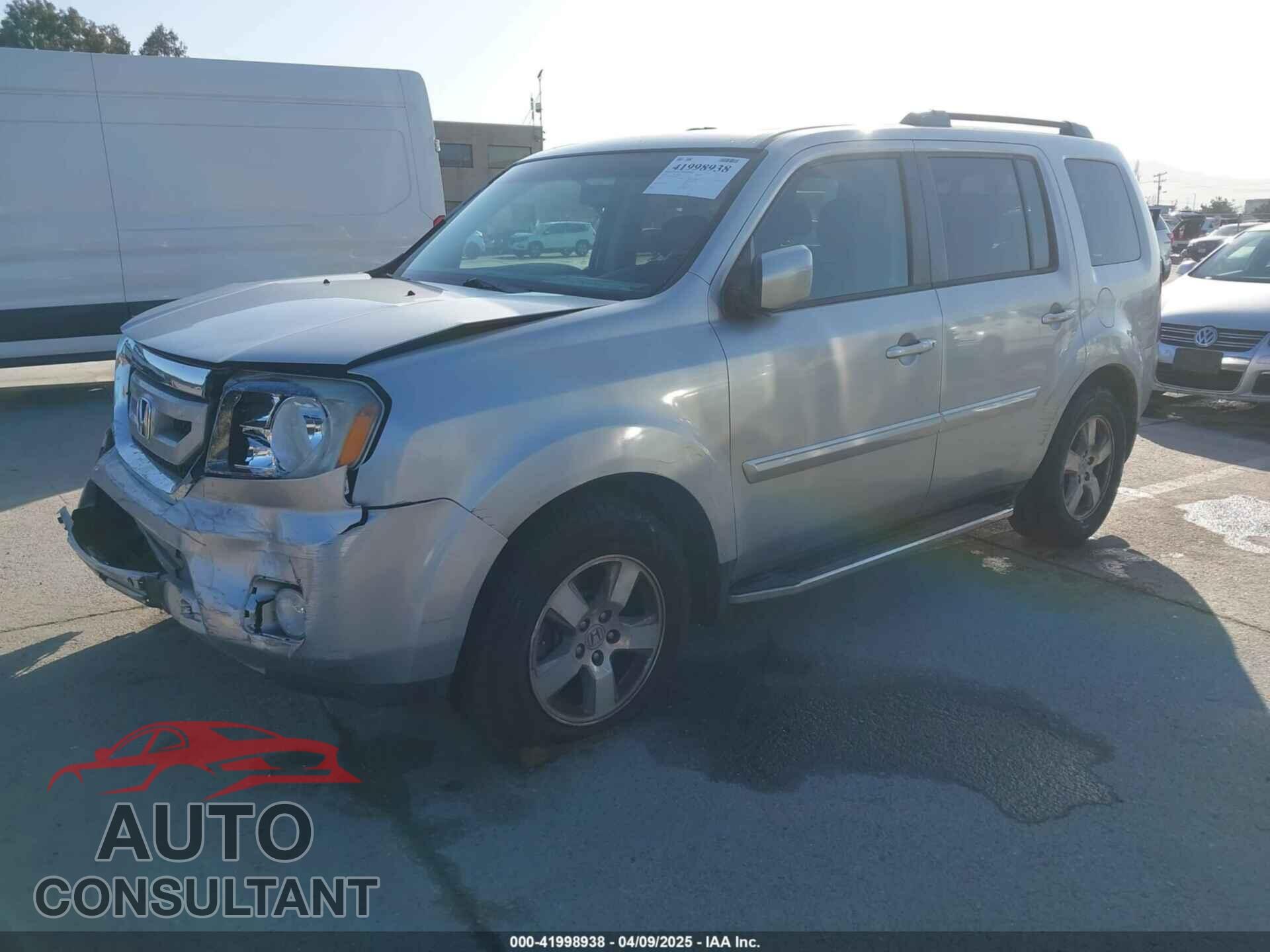 HONDA PILOT 2011 - 5FNYF3H58BB052872
