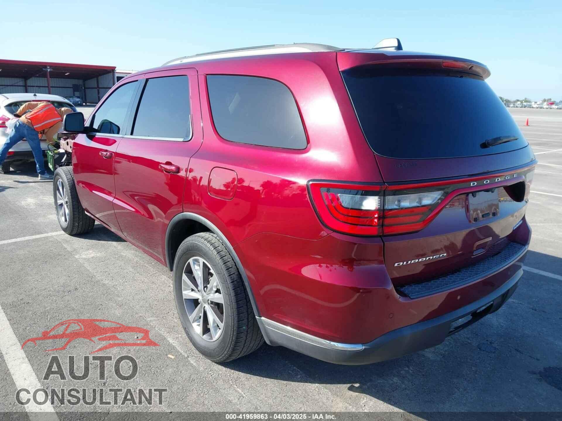DODGE DURANGO 2016 - 1C4RDHDG5GC459549