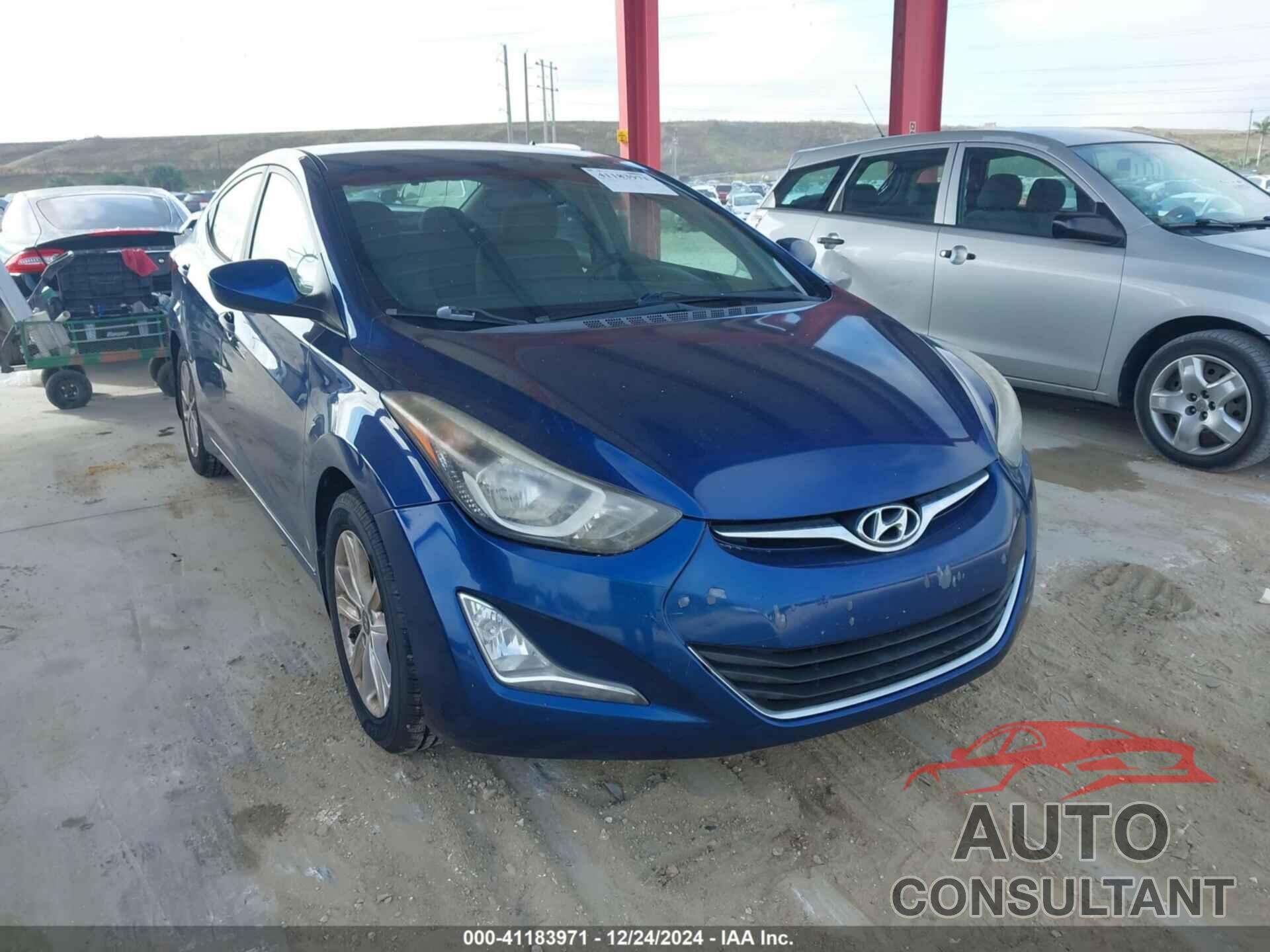 HYUNDAI ELANTRA 2016 - 5NPDH4AE7GH719819