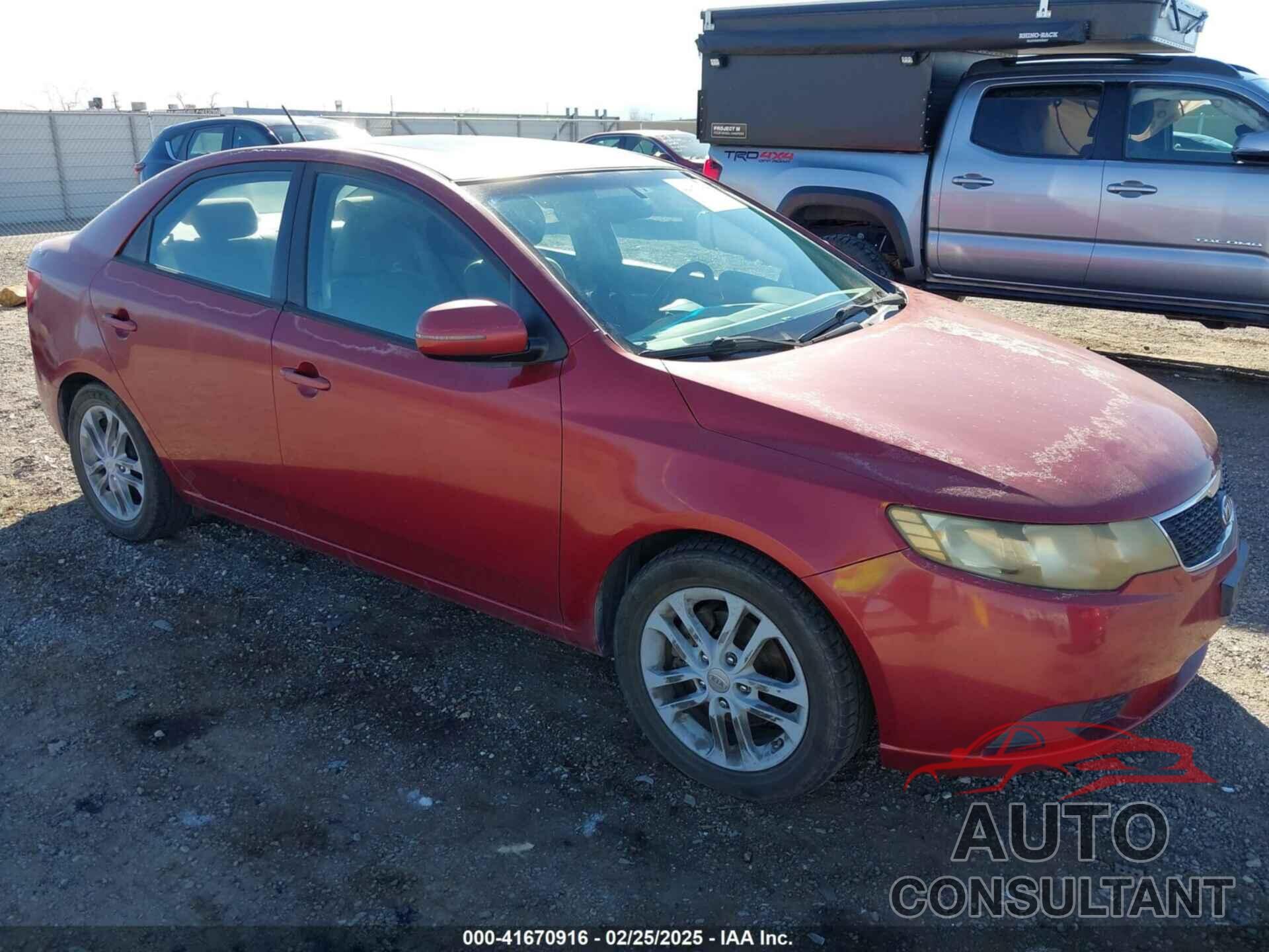 KIA FORTE 2011 - KNAFU4A24B5416769