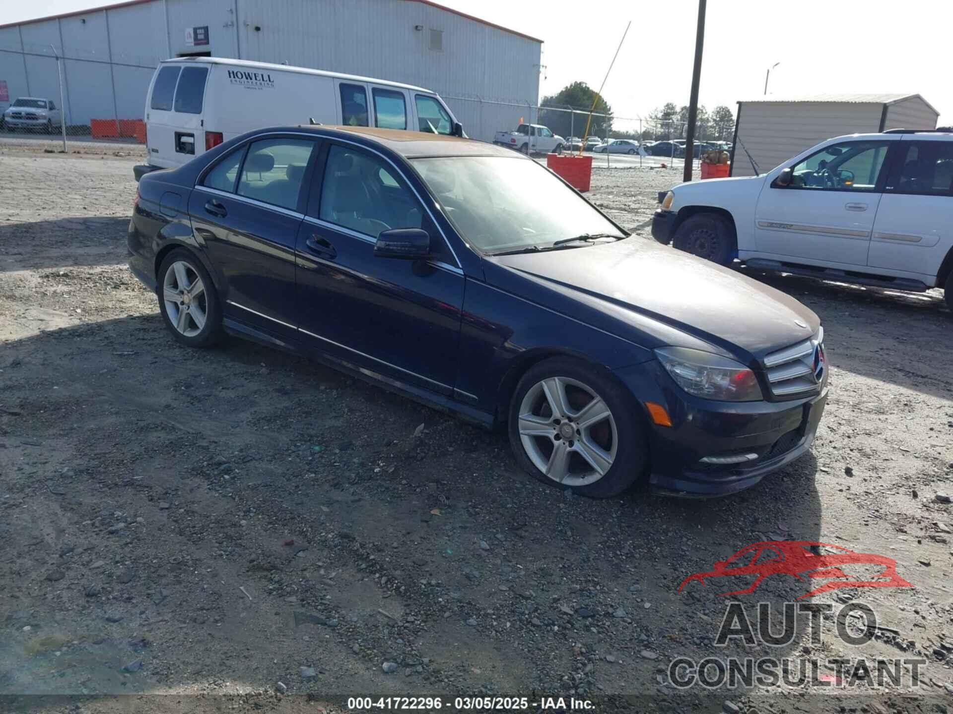 MERCEDES-BENZ C 300 2011 - WDDGF5EB3BR186710