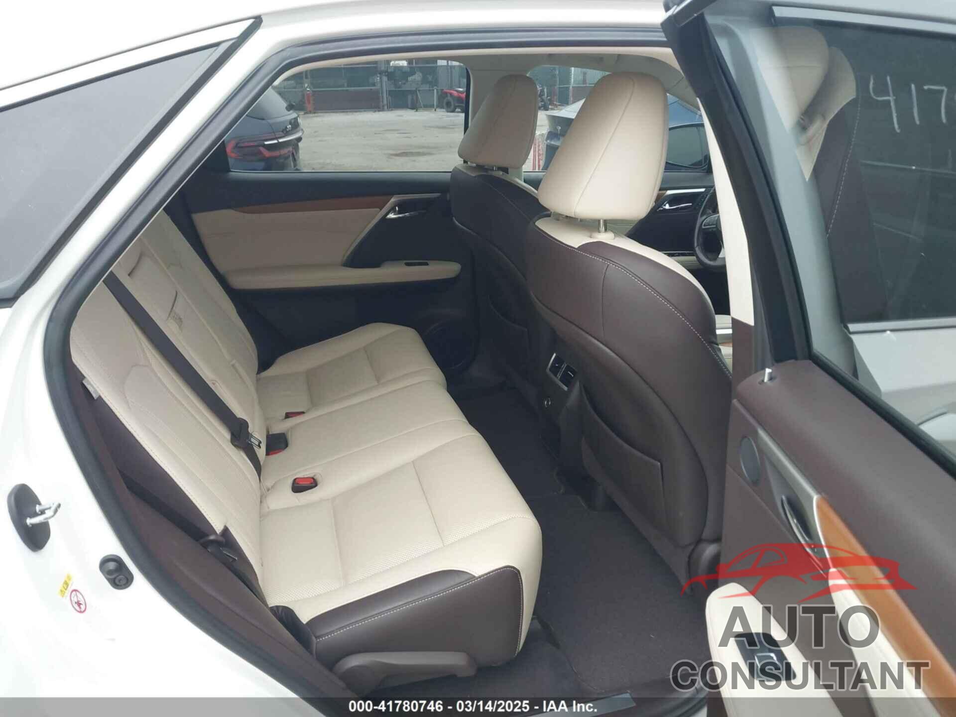 LEXUS RX 350 2019 - 2T2BZMCA9KC203936