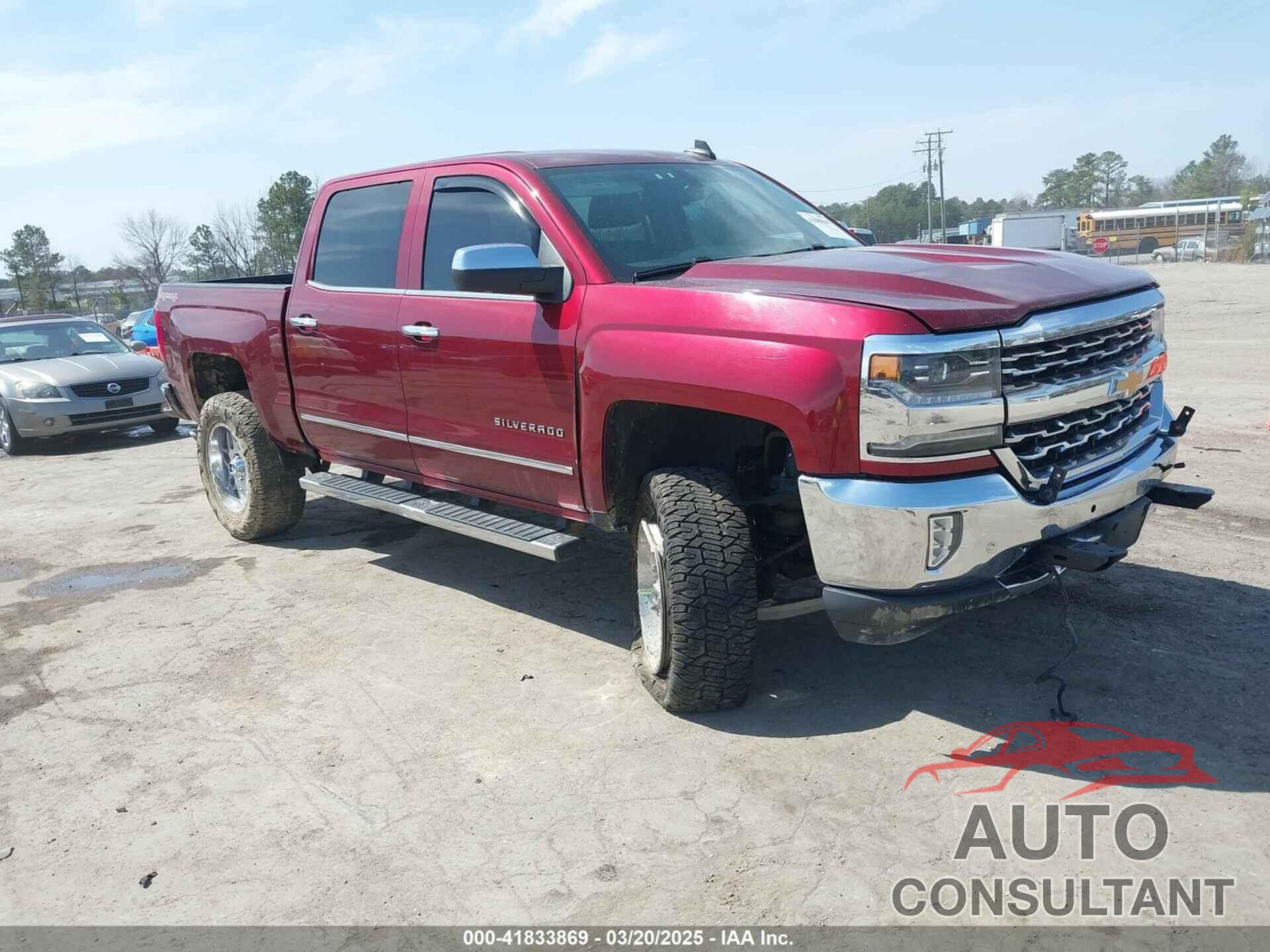CHEVROLET SILVERADO 1500 2017 - 3GCUKSEJ4HG381481