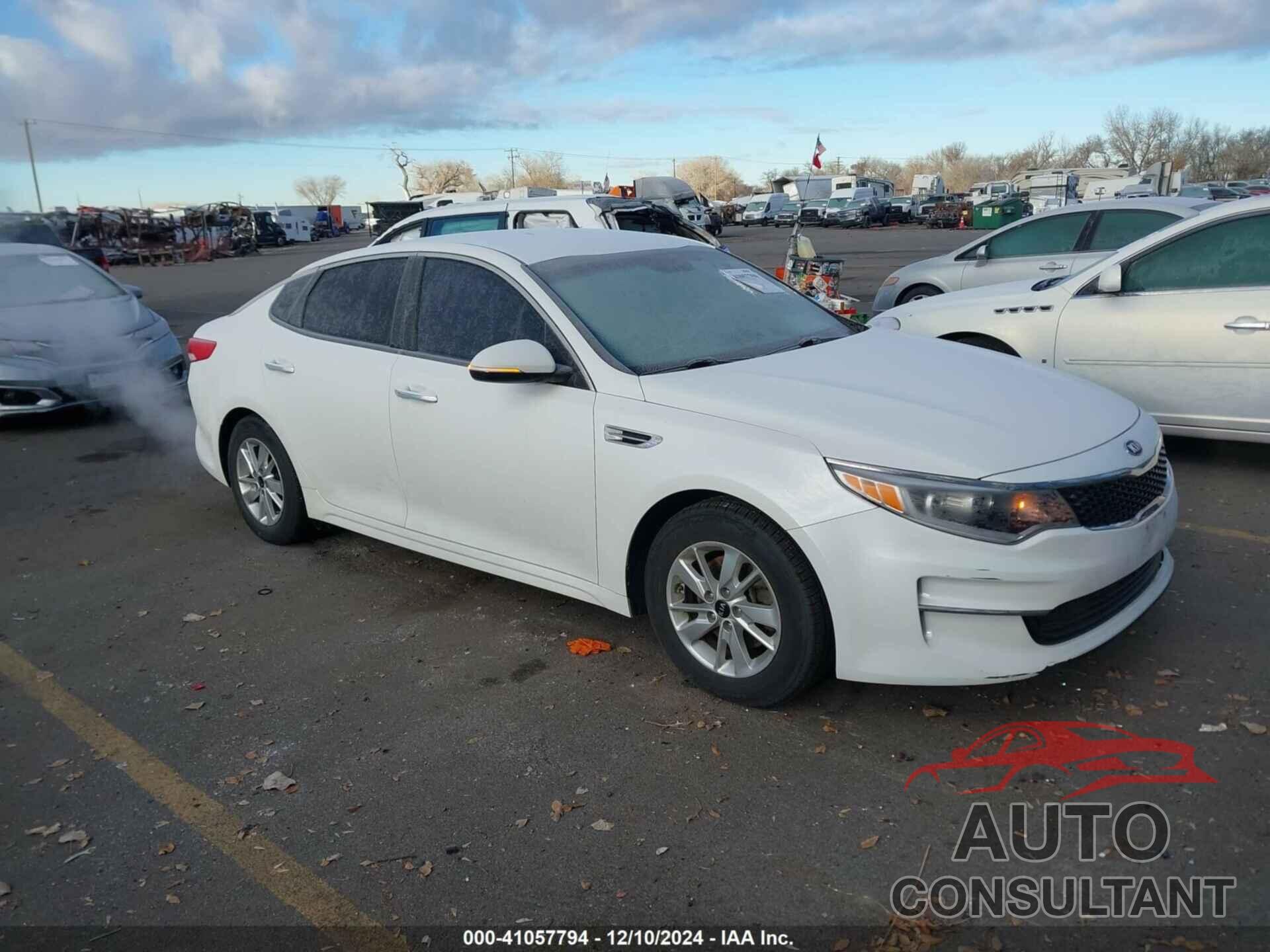 KIA OPTIMA 2016 - KNAGT4L32G5081869