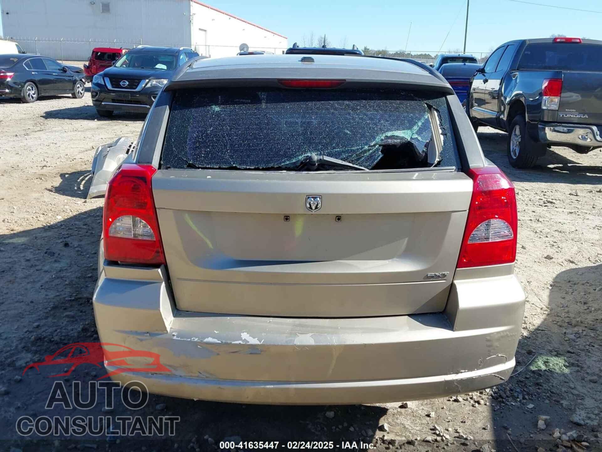 DODGE CALIBER 2009 - 1B3HB48A89D206496