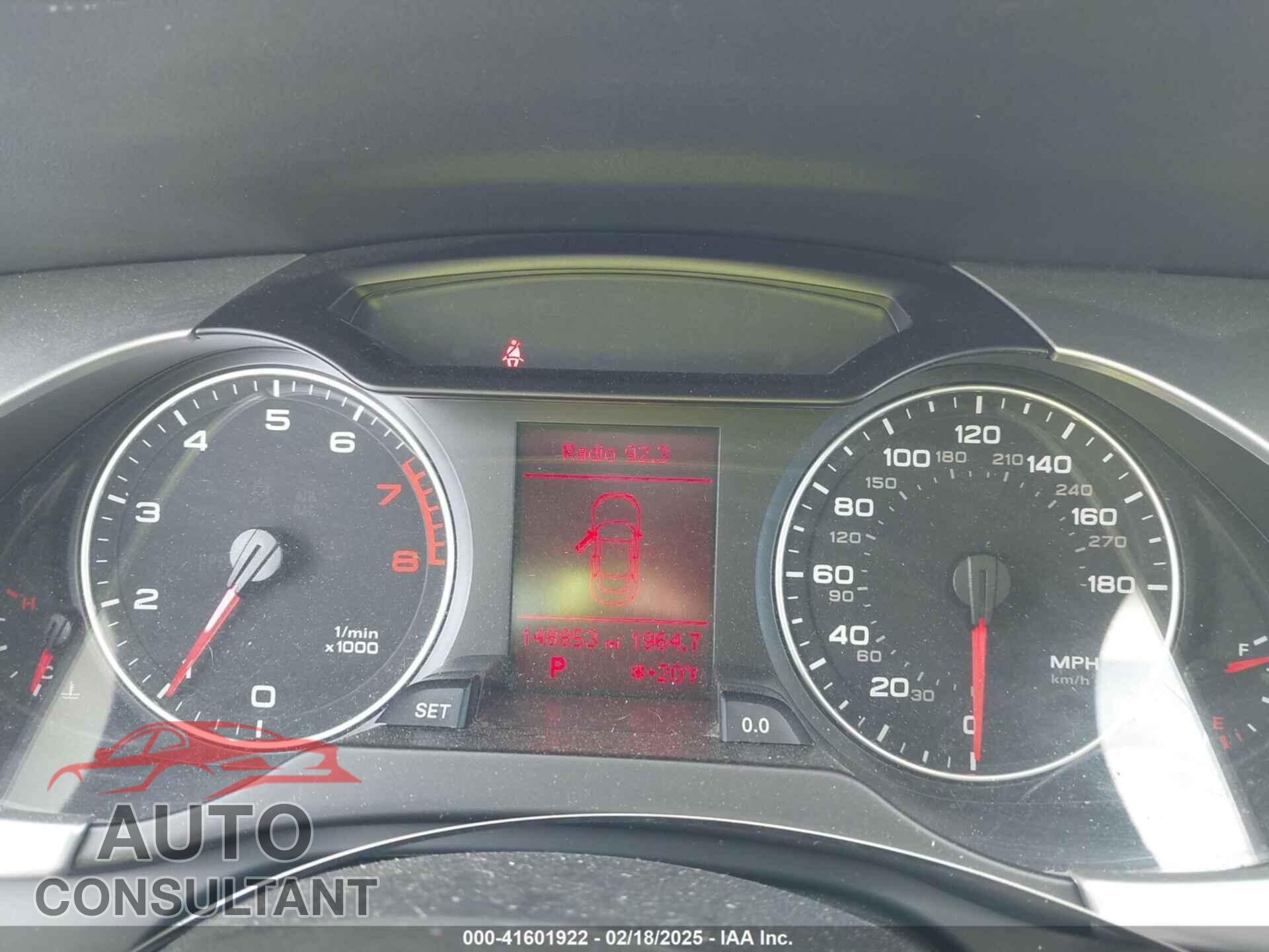 AUDI A4 2011 - WAUBFAFL2BA099025