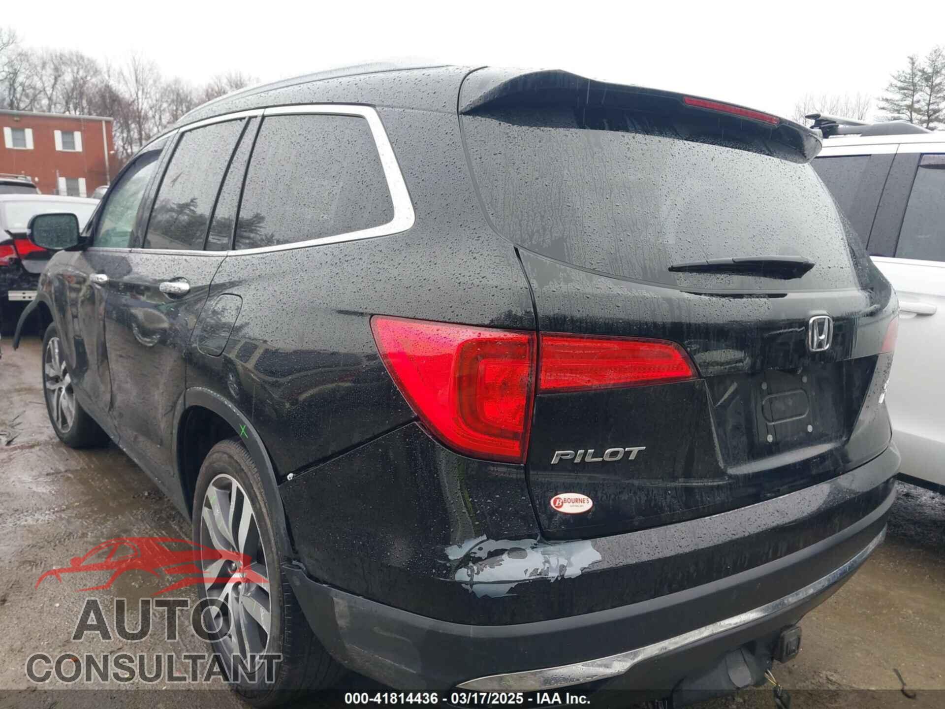 HONDA PILOT 2017 - 5FNYF6H00HB013806