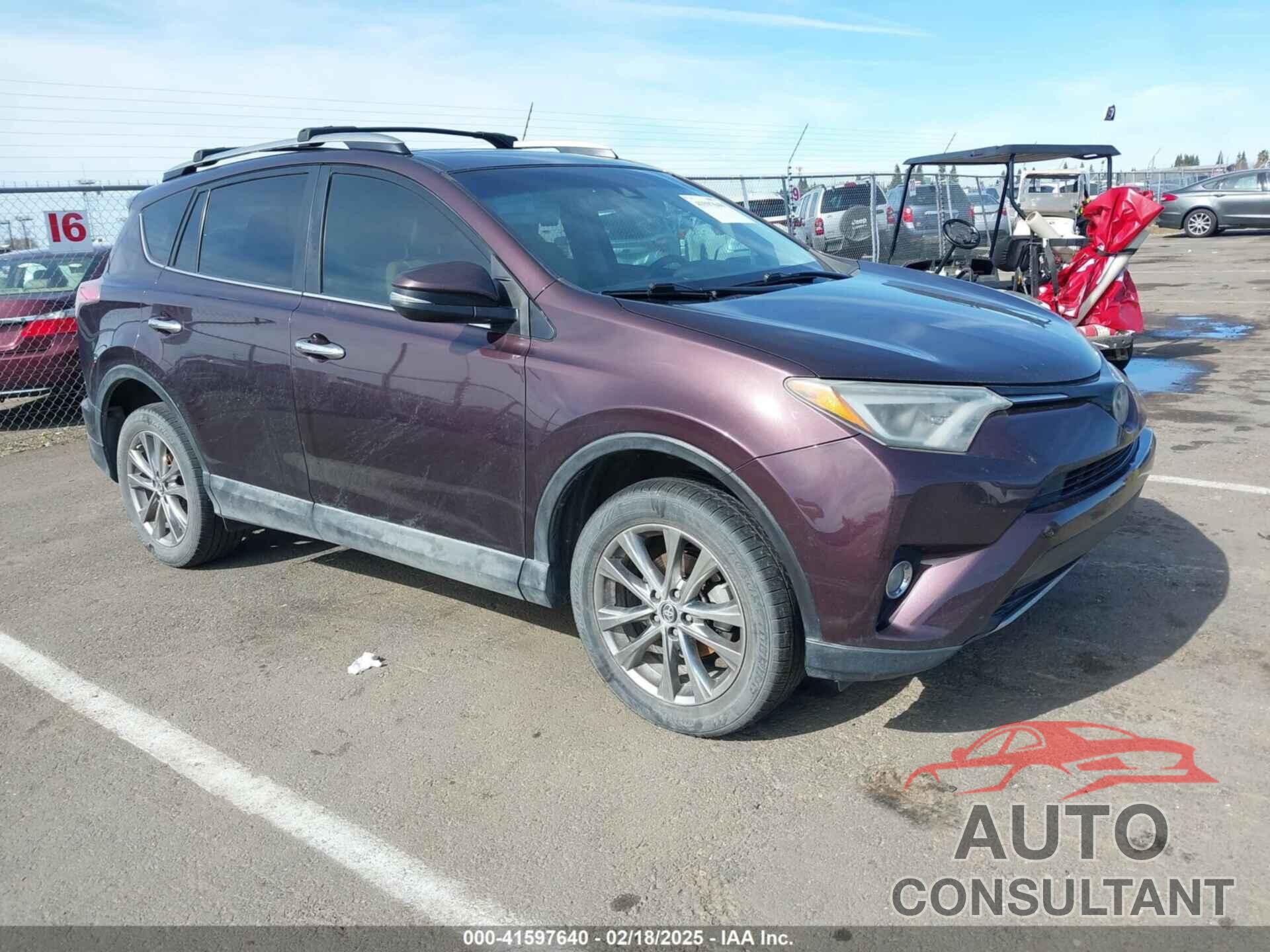 TOYOTA RAV4 2017 - 2T3DFREV3HW626691