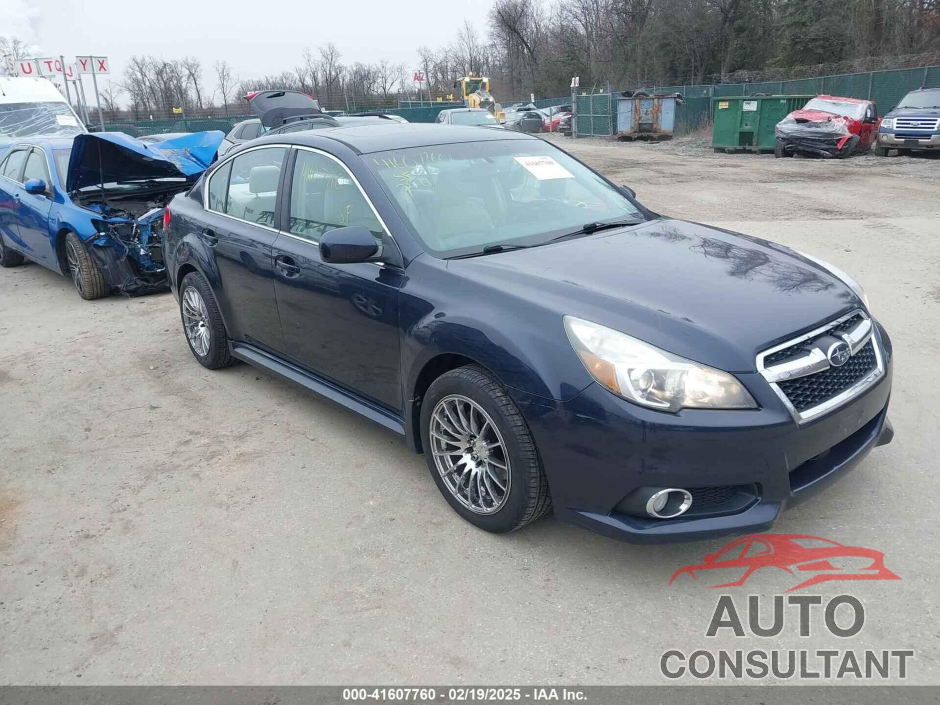 SUBARU LEGACY 2013 - 4S3BMBK64D3011260