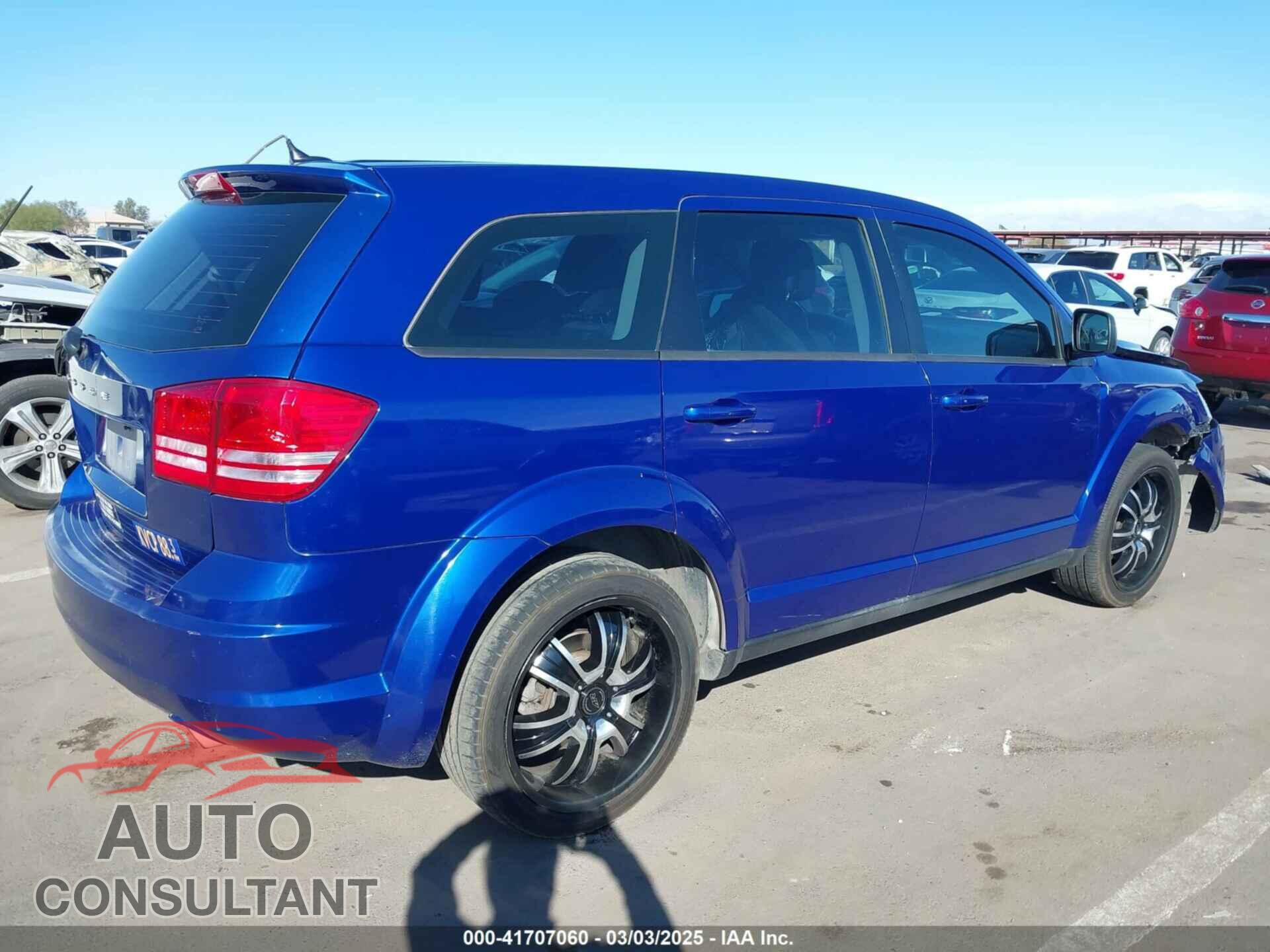DODGE JOURNEY 2012 - 3C4PDCAB2CT234846