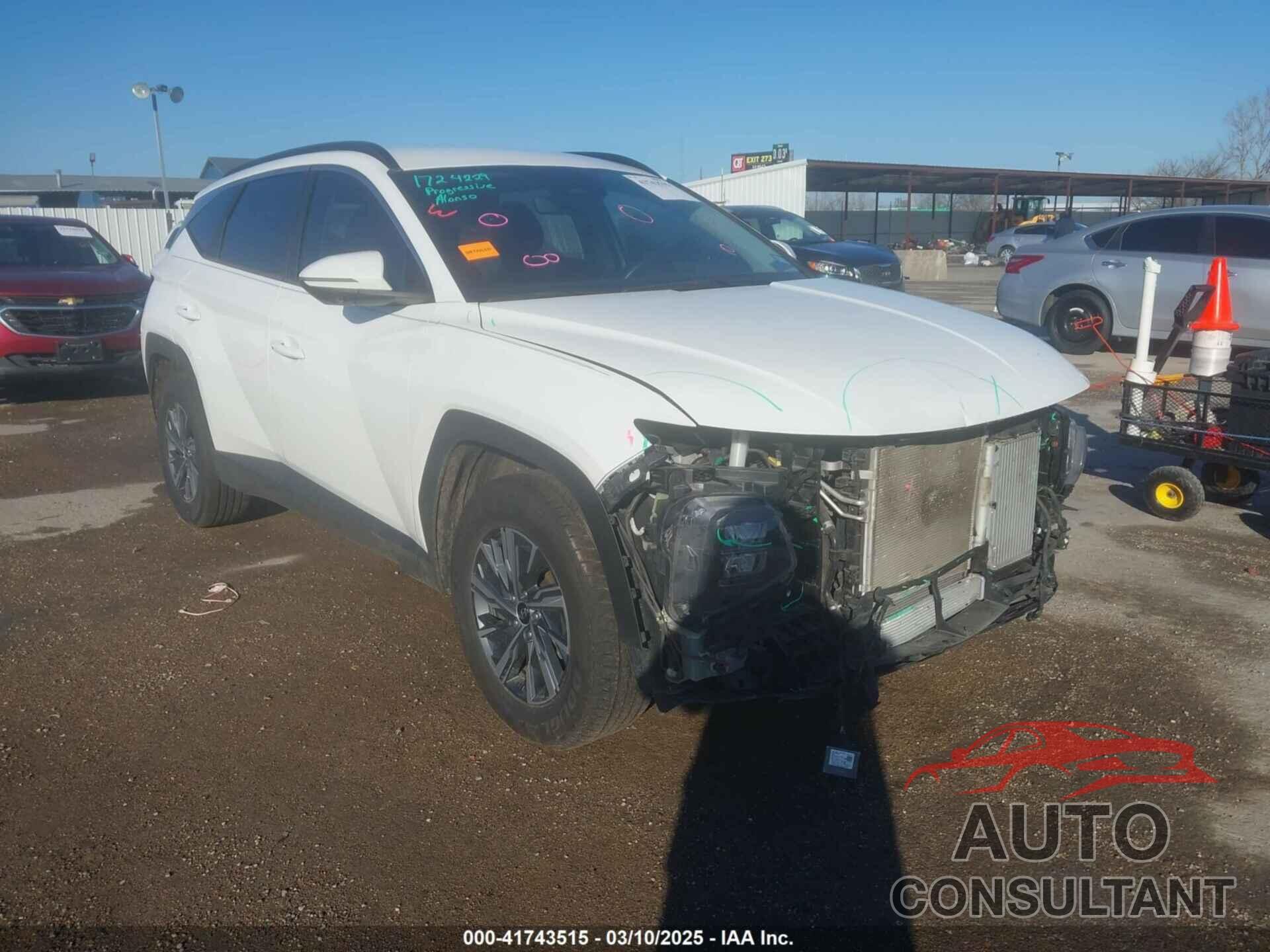HYUNDAI TUCSON HYBRID 2022 - KM8JBCA13NU020844