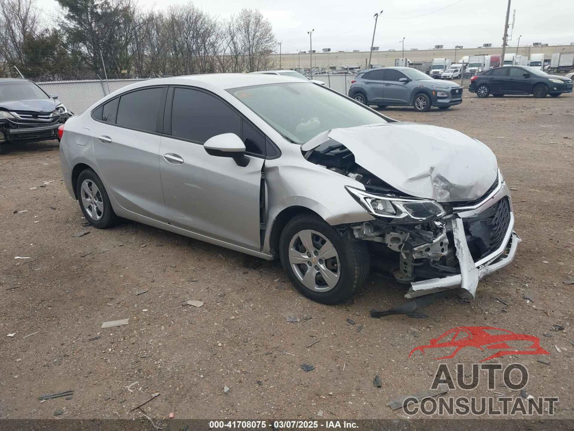 CHEVROLET CRUZE 2017 - 3G1BC5SM2HS551685
