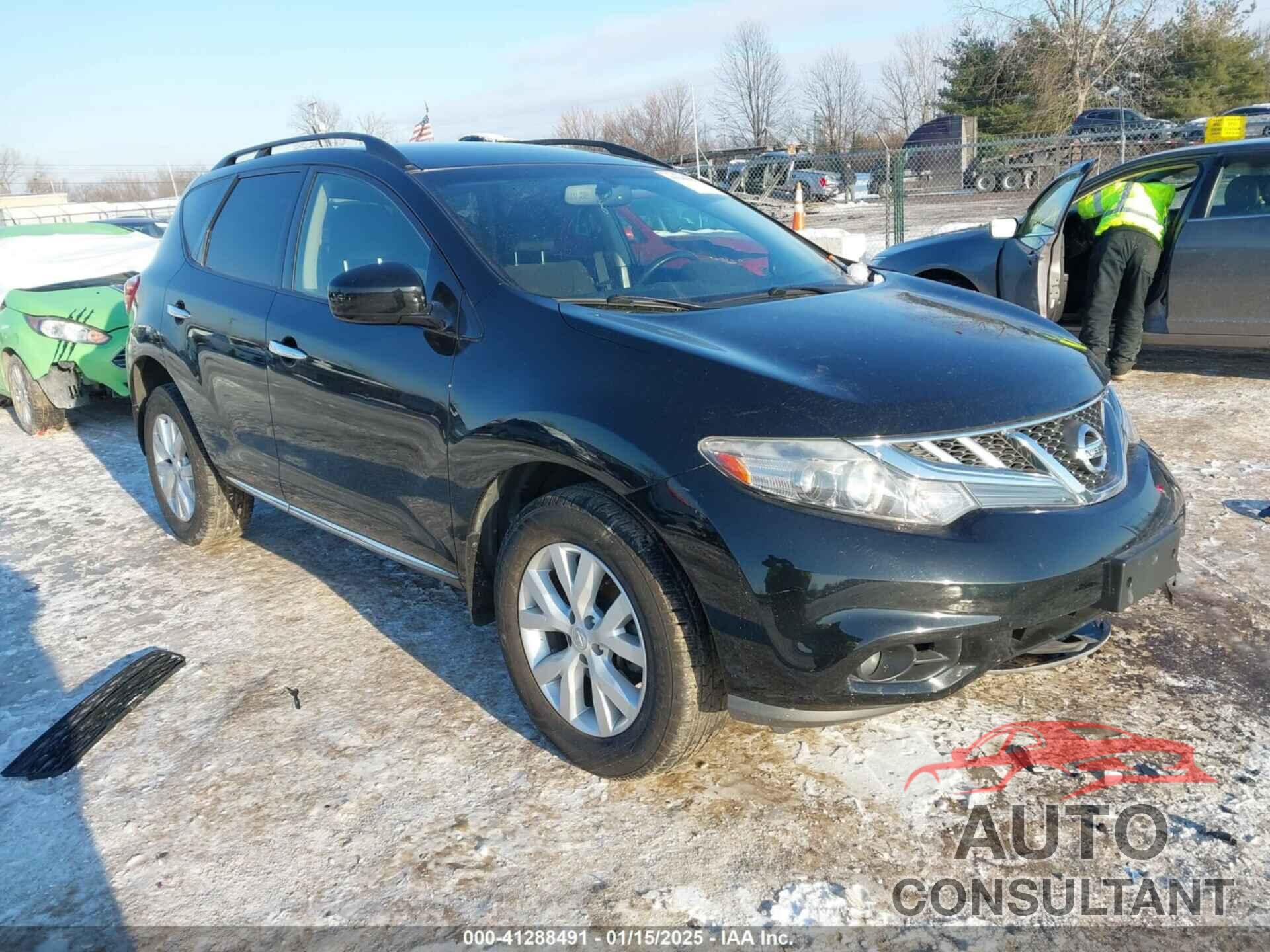 NISSAN MURANO 2013 - JN8AZ1MWXDW308654
