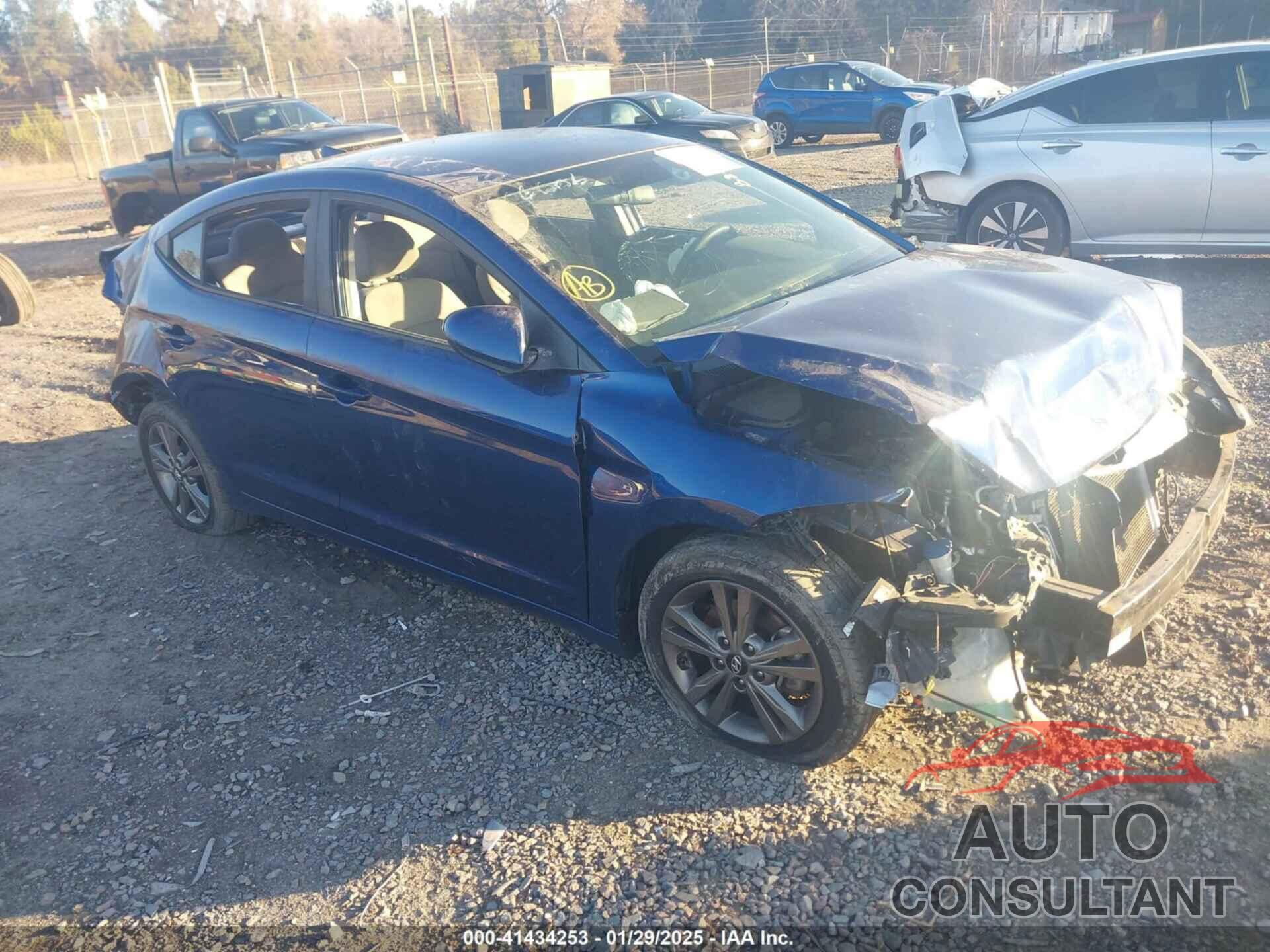 HYUNDAI ELANTRA 2017 - 5NPD84LF9HH006606