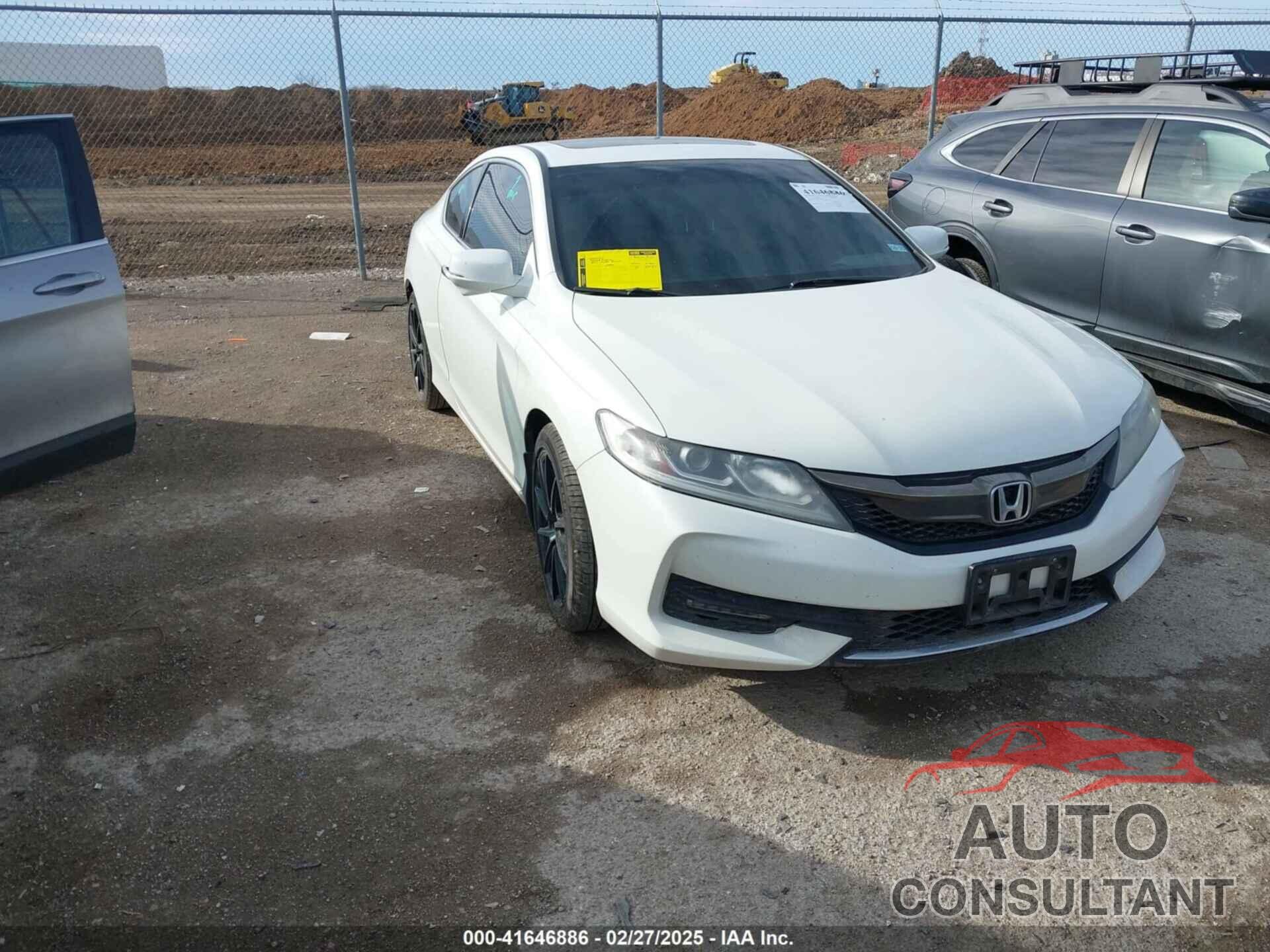 HONDA ACCORD 2017 - 1HGCT2B81HA001412
