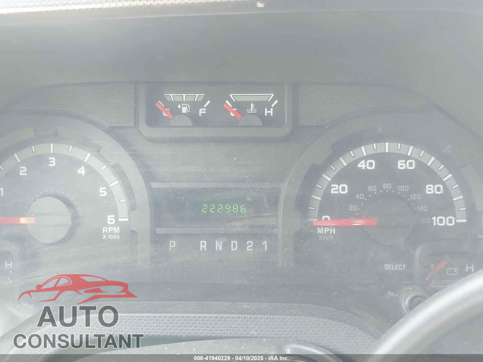 FORD E-150 2010 - 1FTNE1EW3ADA91060
