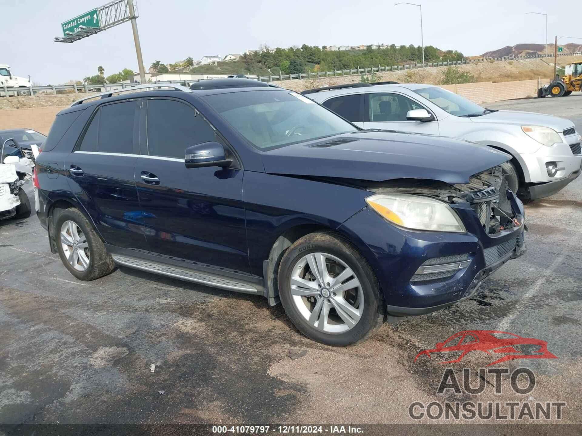 MERCEDES-BENZ ML 350 BLUETEC 2014 - 4JGDA2EB0EA318802