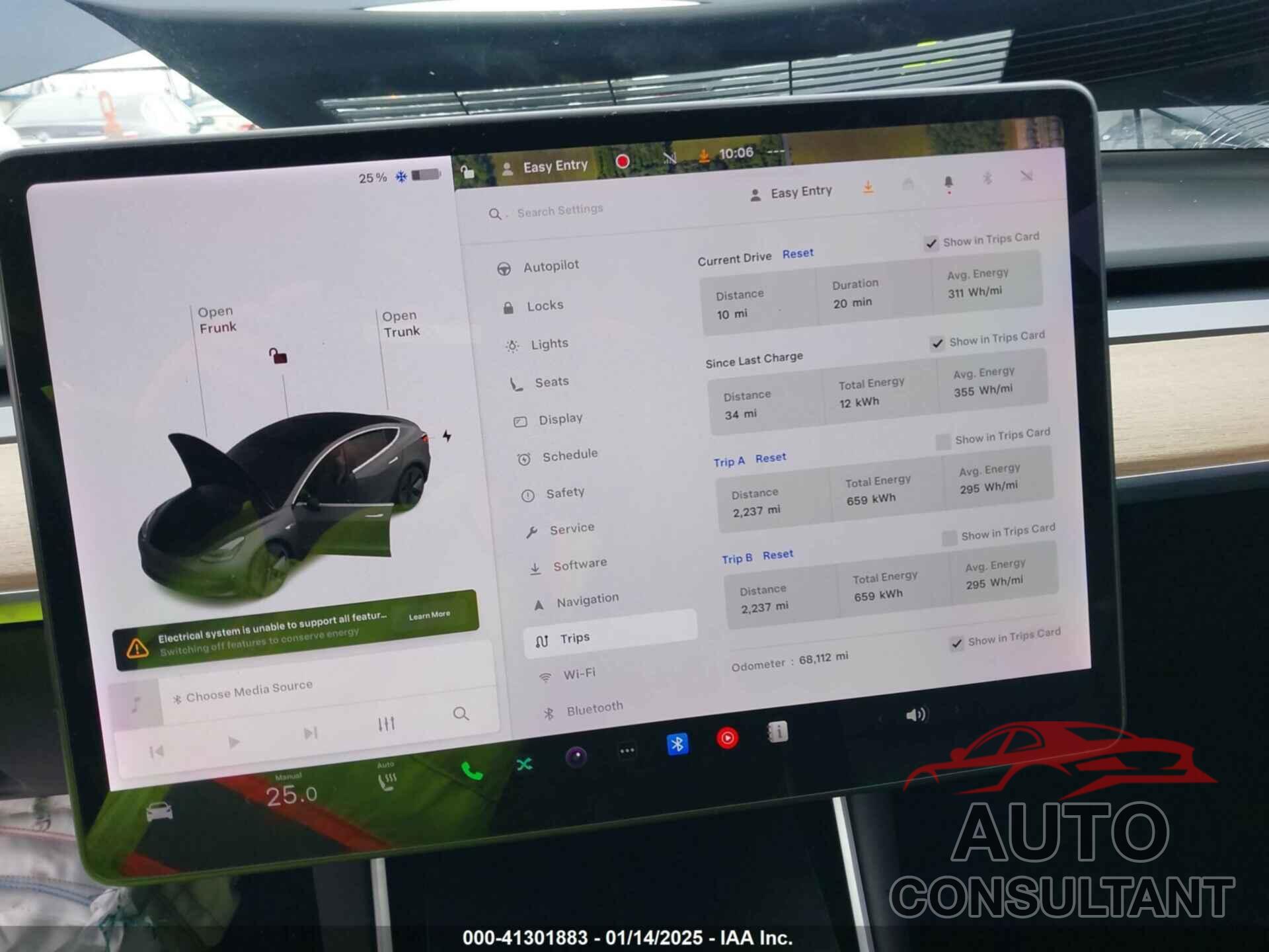 TESLA MODEL 3 2020 - 5YJ3E1EA9LF657858