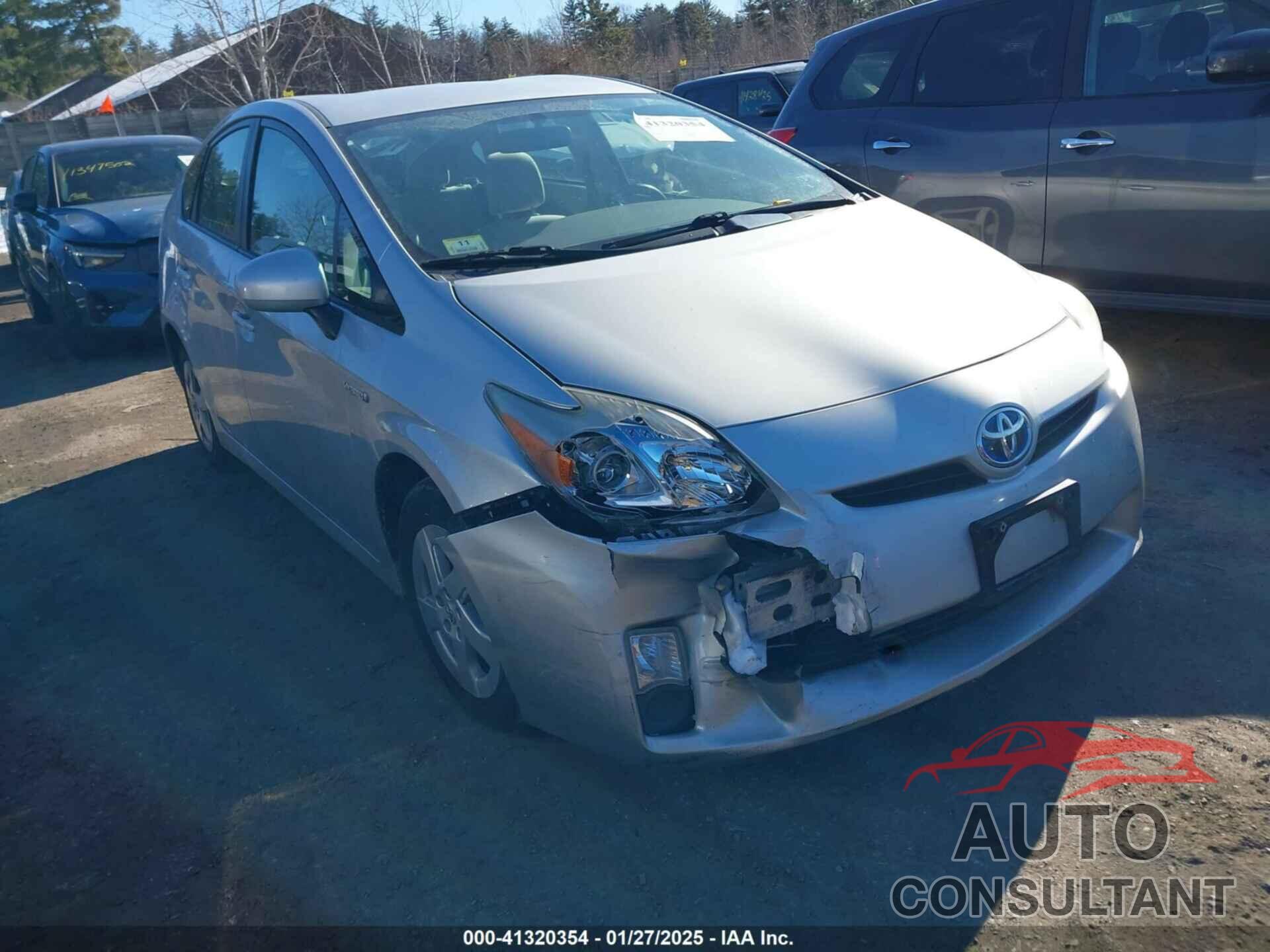 TOYOTA PRIUS 2011 - JTDKN3DU8B0293996