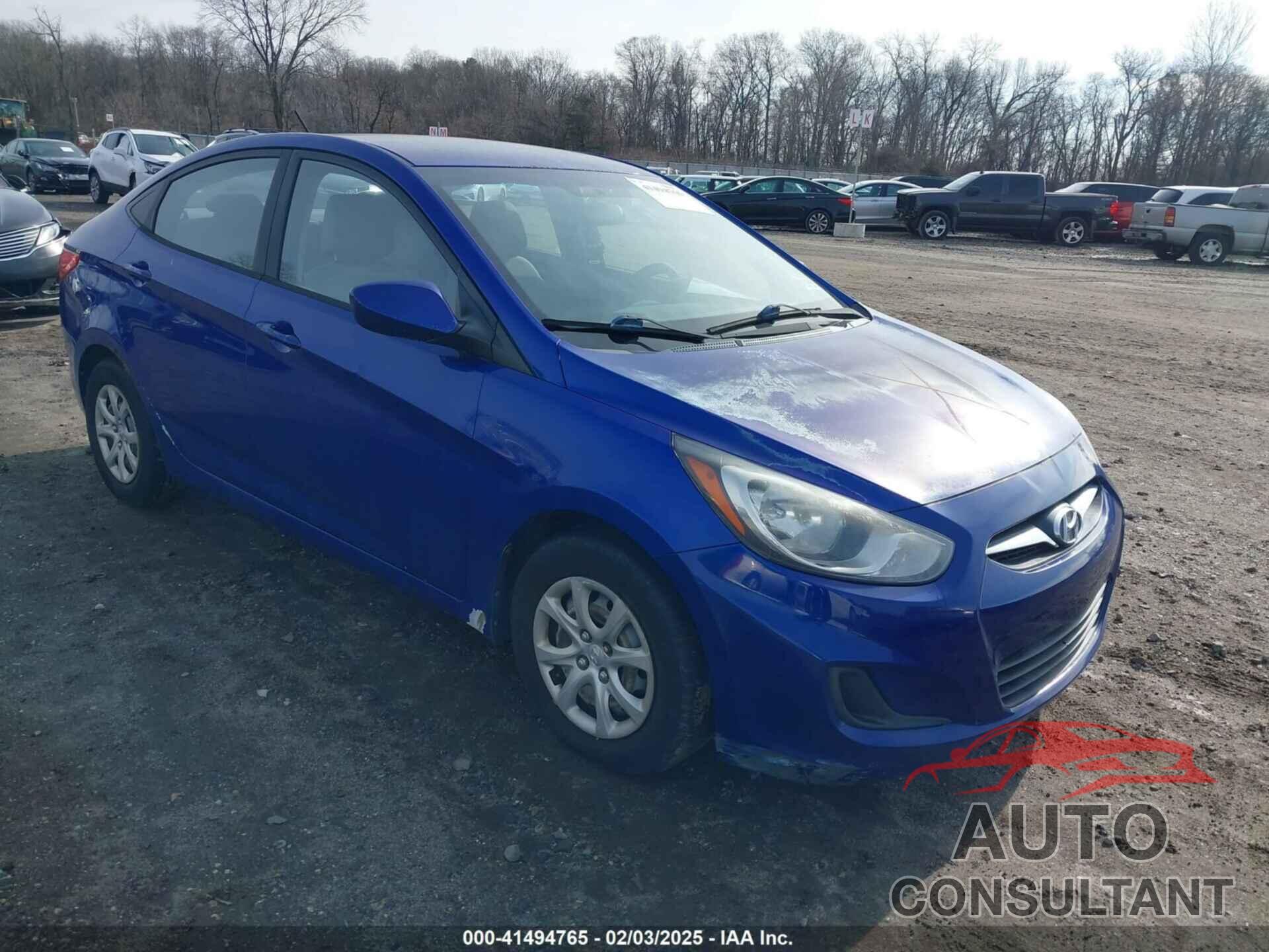 HYUNDAI ACCENT 2012 - KMHCT4AE7CU126841