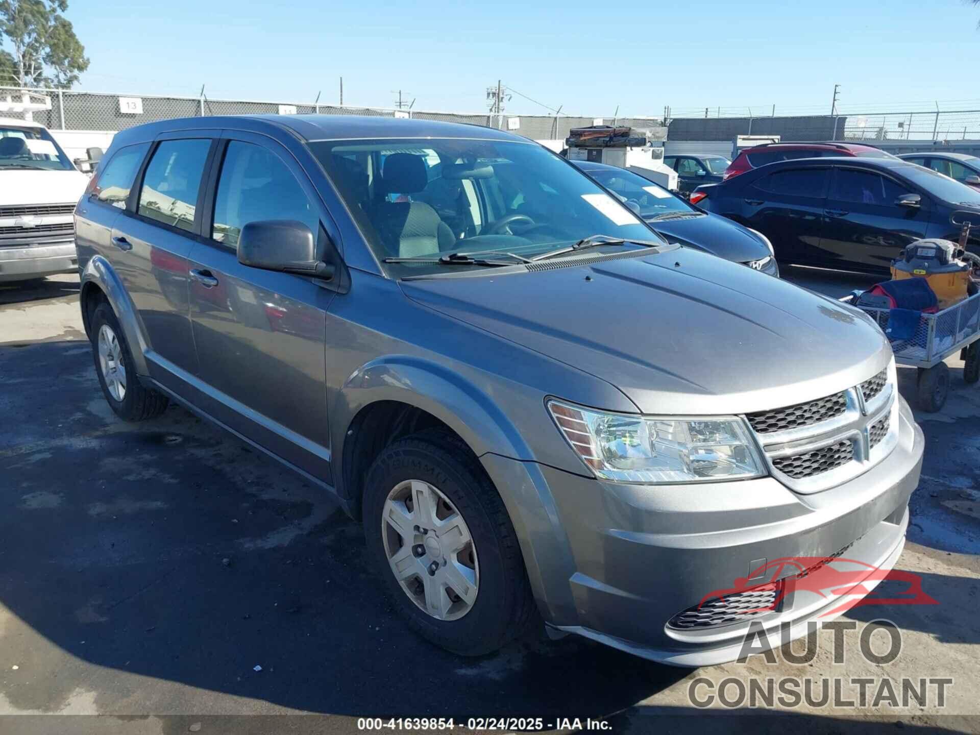 DODGE JOURNEY 2012 - 3C4PDCABXCT204235