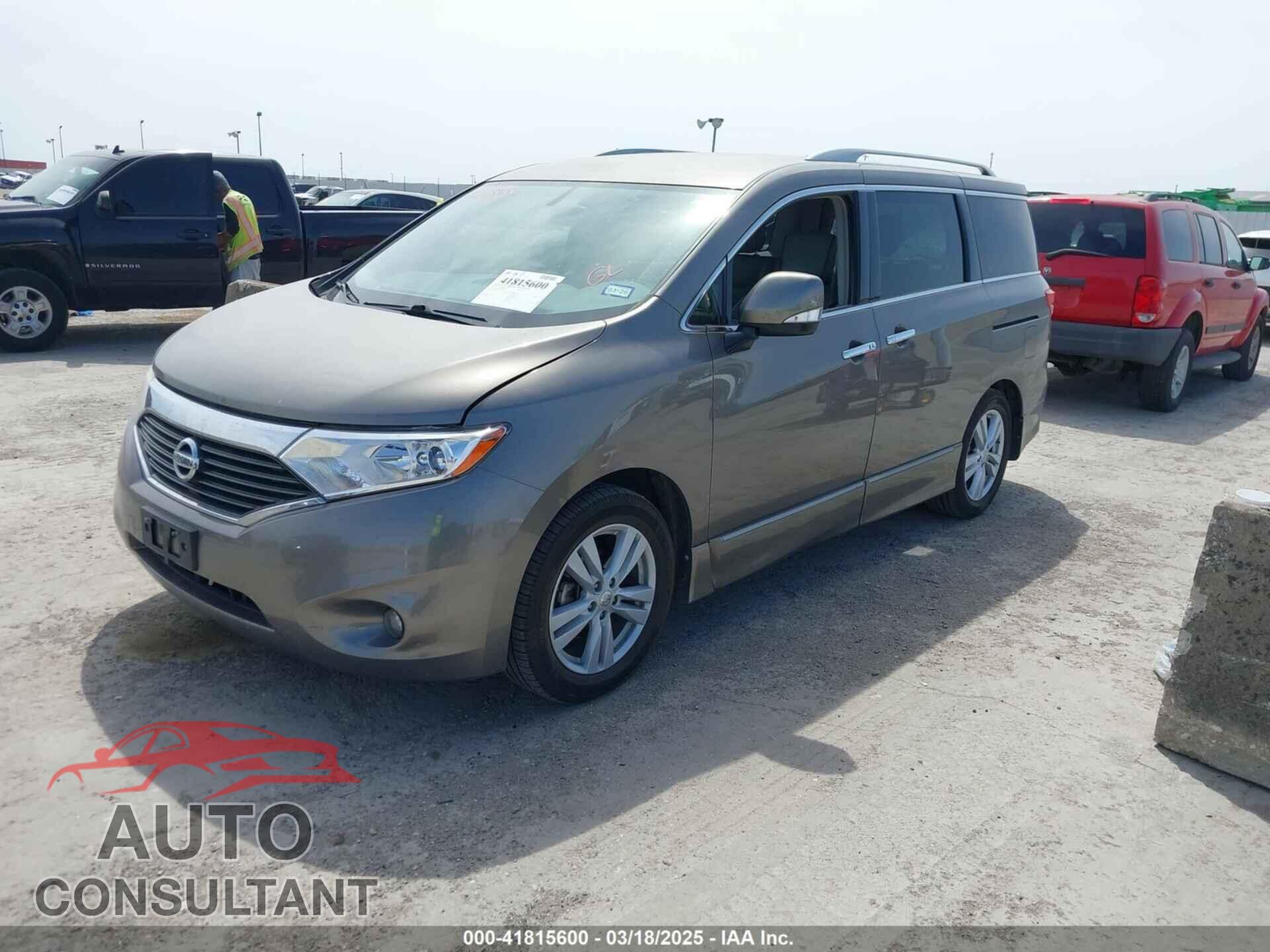 NISSAN QUEST 2015 - JN8AE2KP6F9131213