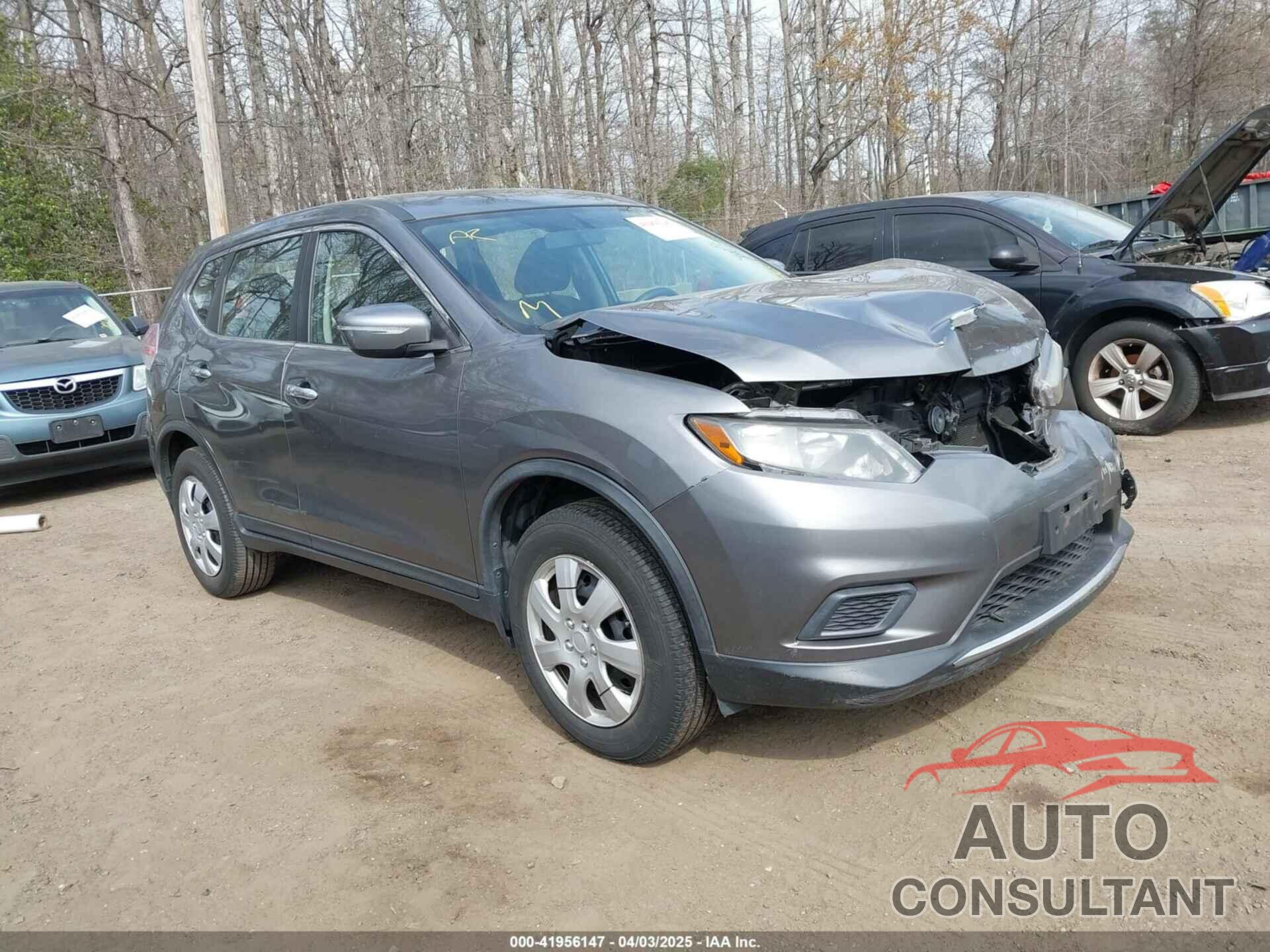 NISSAN ROGUE 2015 - KNMAT2MV3FP501025
