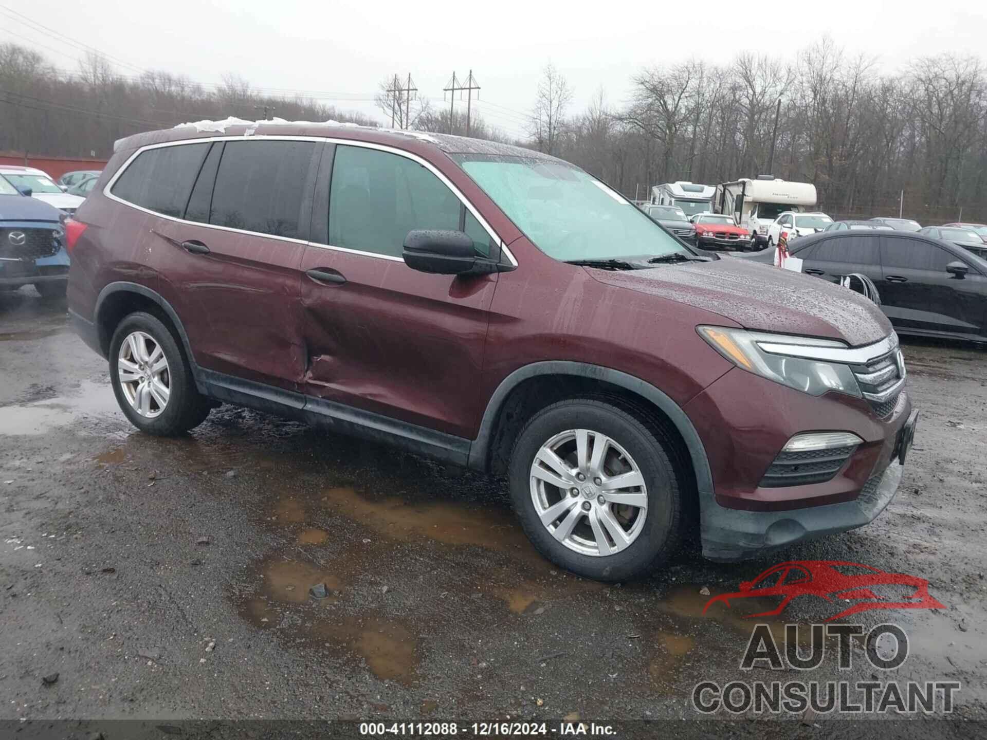 HONDA PILOT 2016 - 5FNYF6H1XGB094966