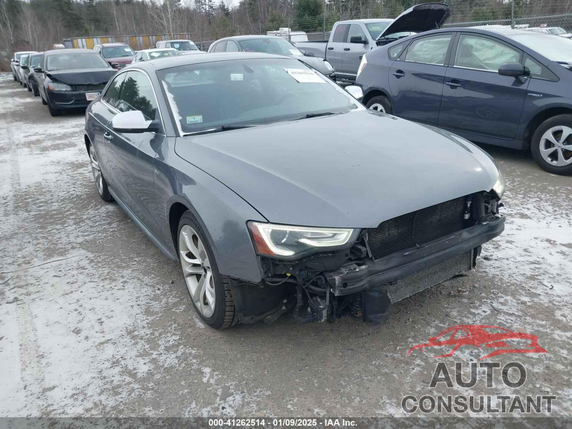 AUDI S5 2013 - WAUGGAFR2DA054872