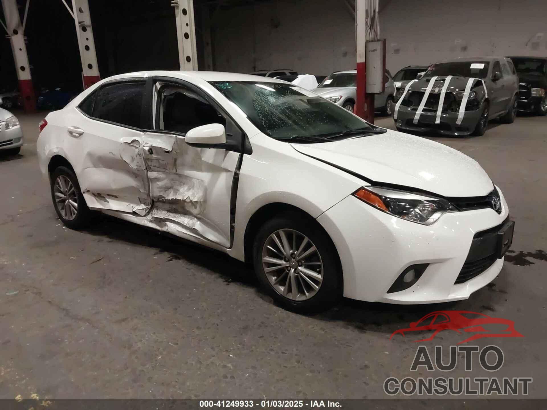 TOYOTA COROLLA 2014 - 5YFBURHE3EP043262