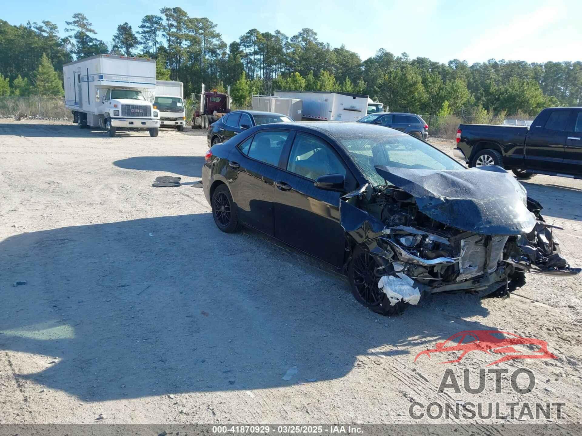 TOYOTA COROLLA 2016 - 2T1BURHE2GC510125