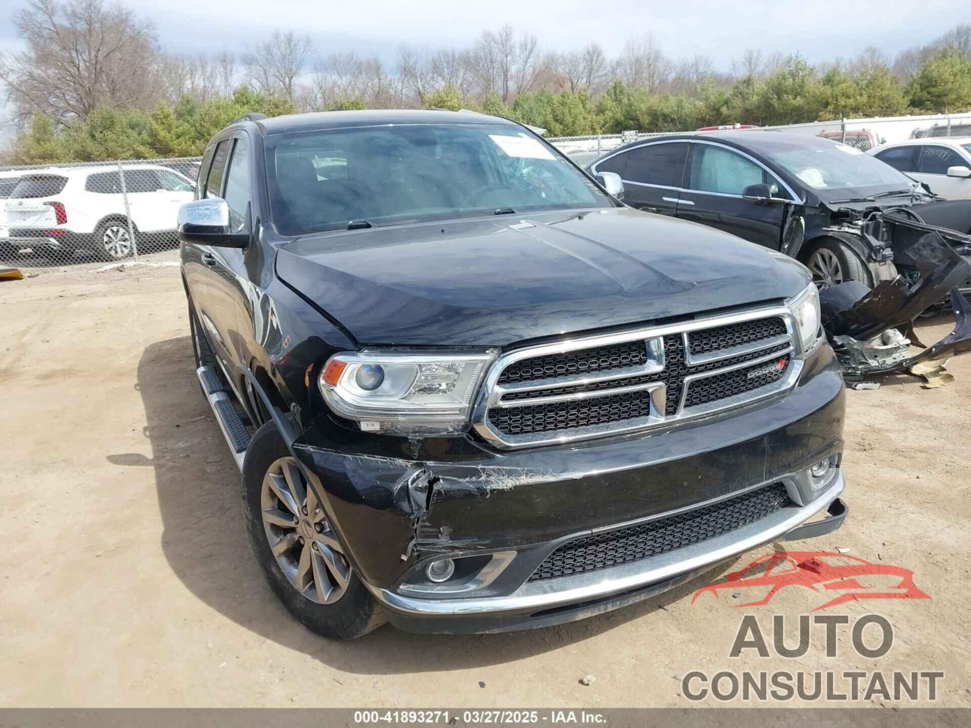 DODGE DURANGO 2018 - 1C4RDJAG4JC434807