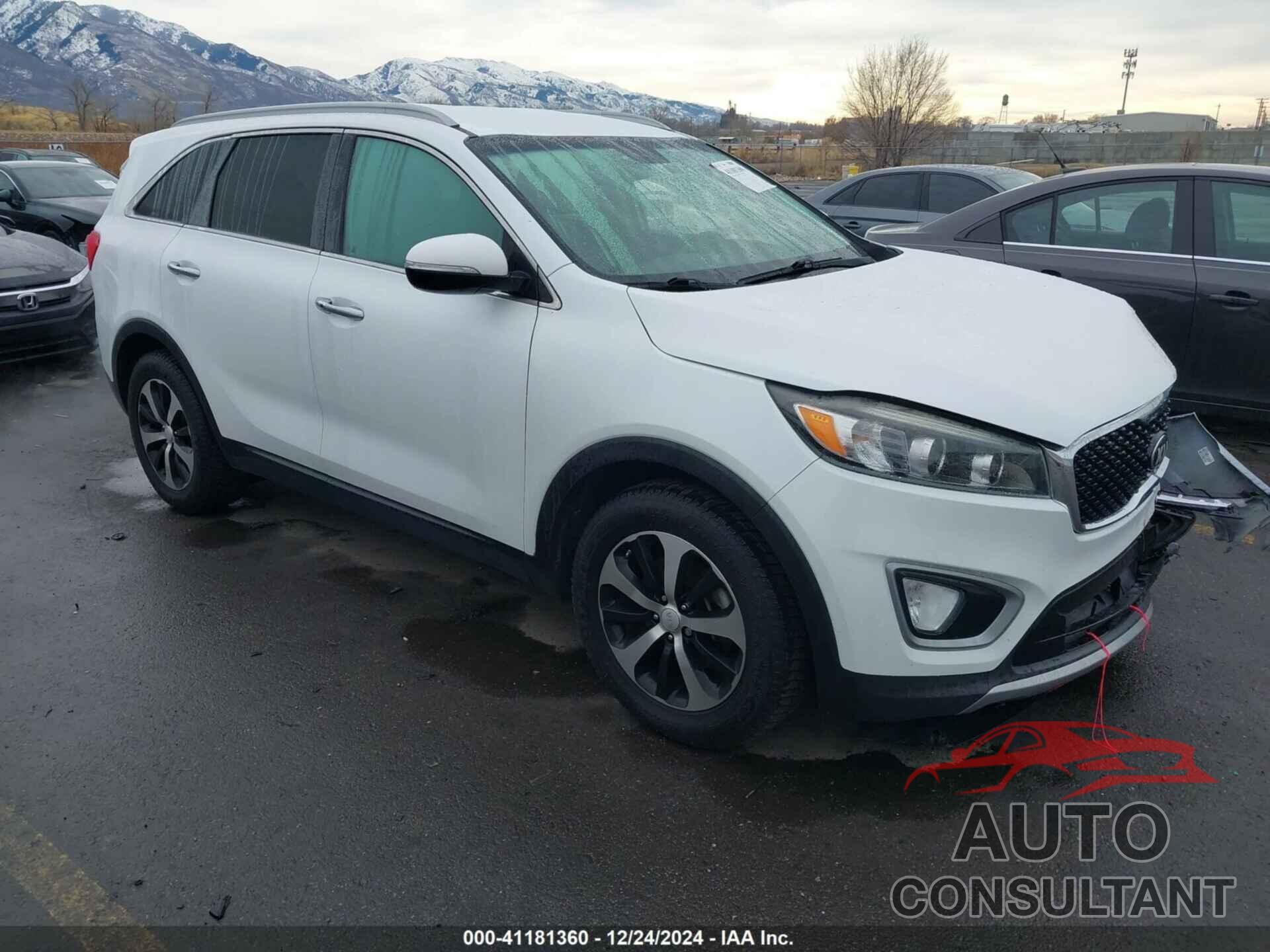 KIA SORENTO 2017 - 5XYPH4A14HG221466
