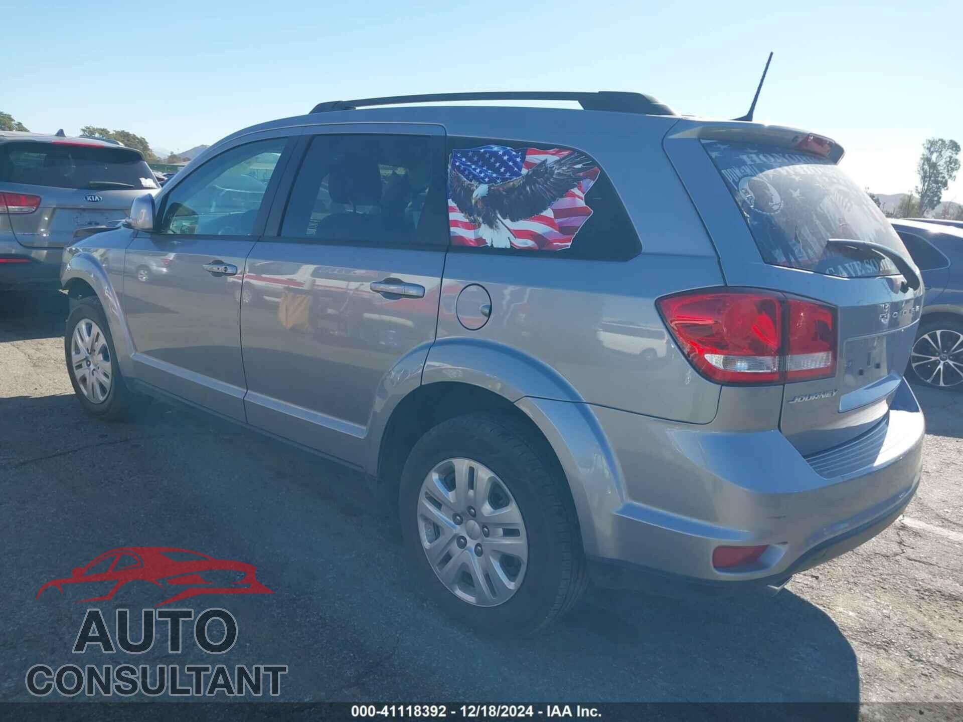 DODGE JOURNEY 2019 - 3C4PDCBG5KT718583