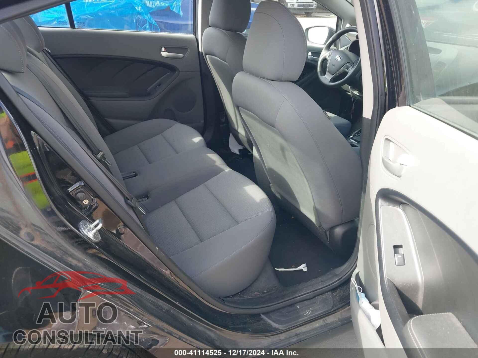 KIA FORTE 2017 - 3KPFK4A76HE050914