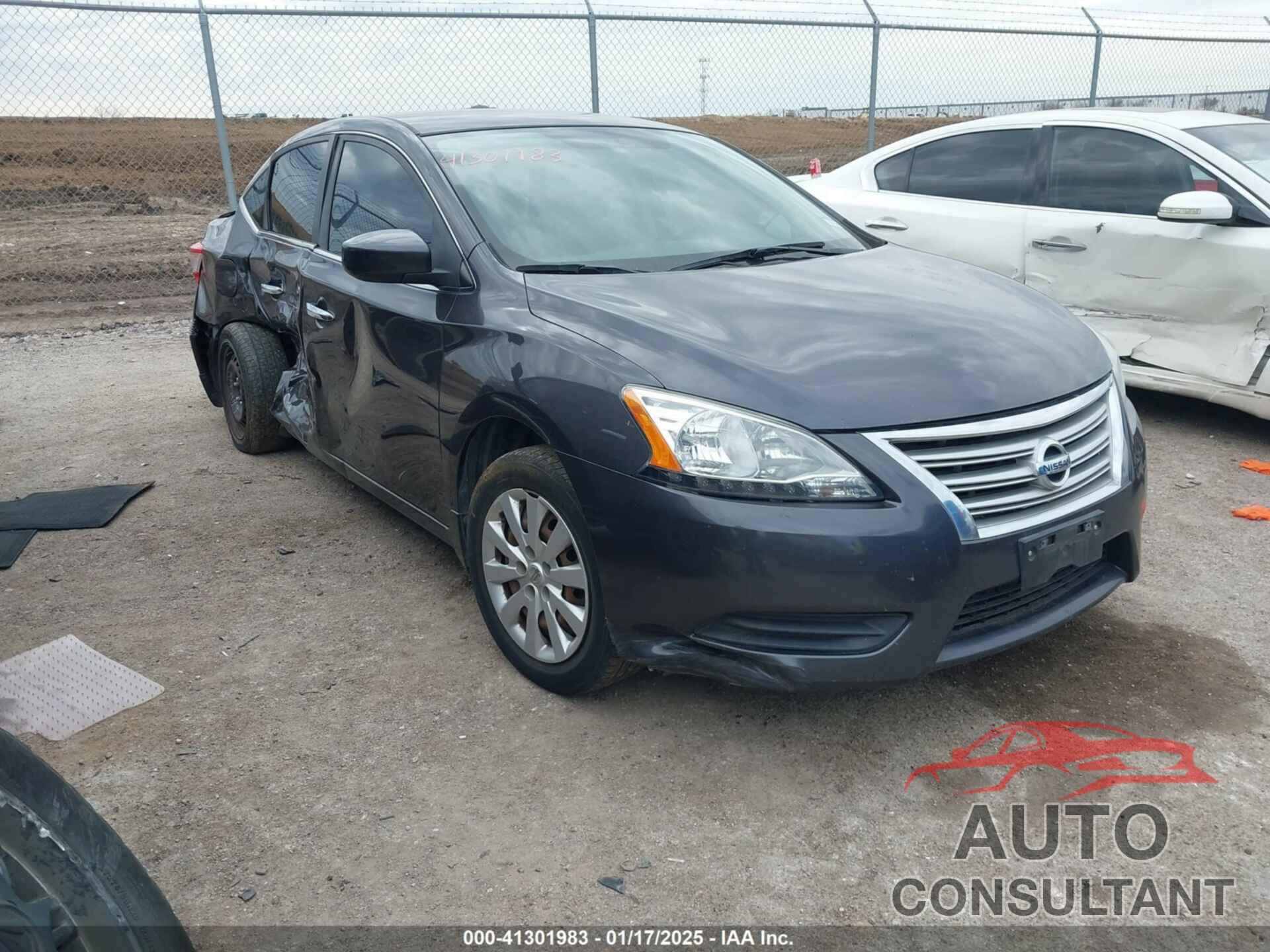 NISSAN SENTRA 2014 - 1N4AB7AP3EN850806