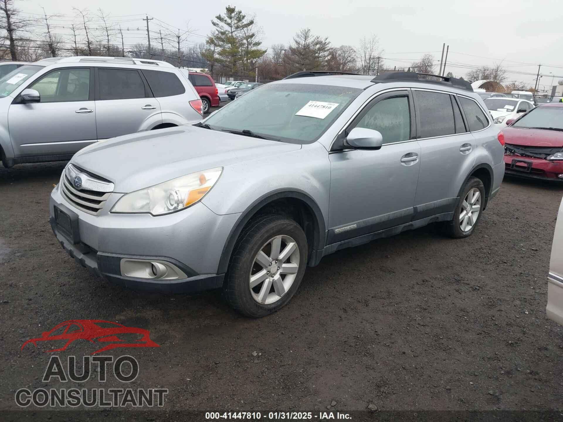 SUBARU OUTBACK 2012 - 4S4BRBGC6C3206190