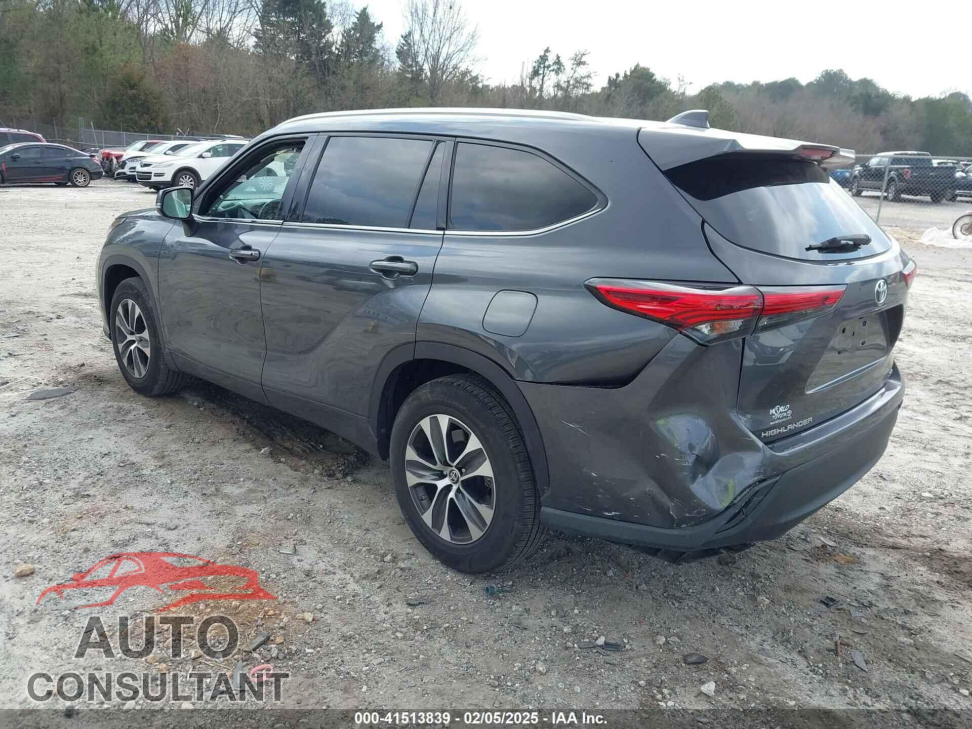 TOYOTA HIGHLANDER 2021 - 5TDGZRAH7MS516632