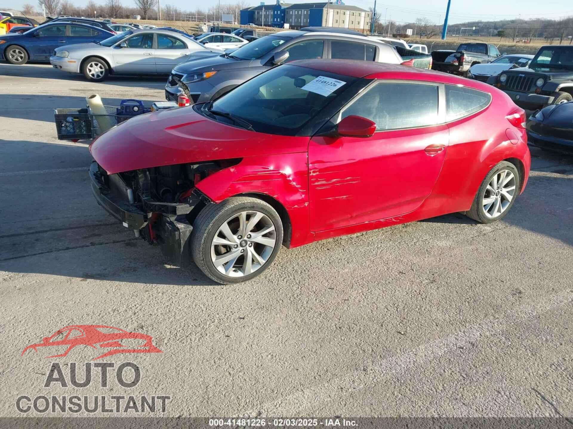 HYUNDAI VELOSTER 2016 - KMHTC6AD2GU272637