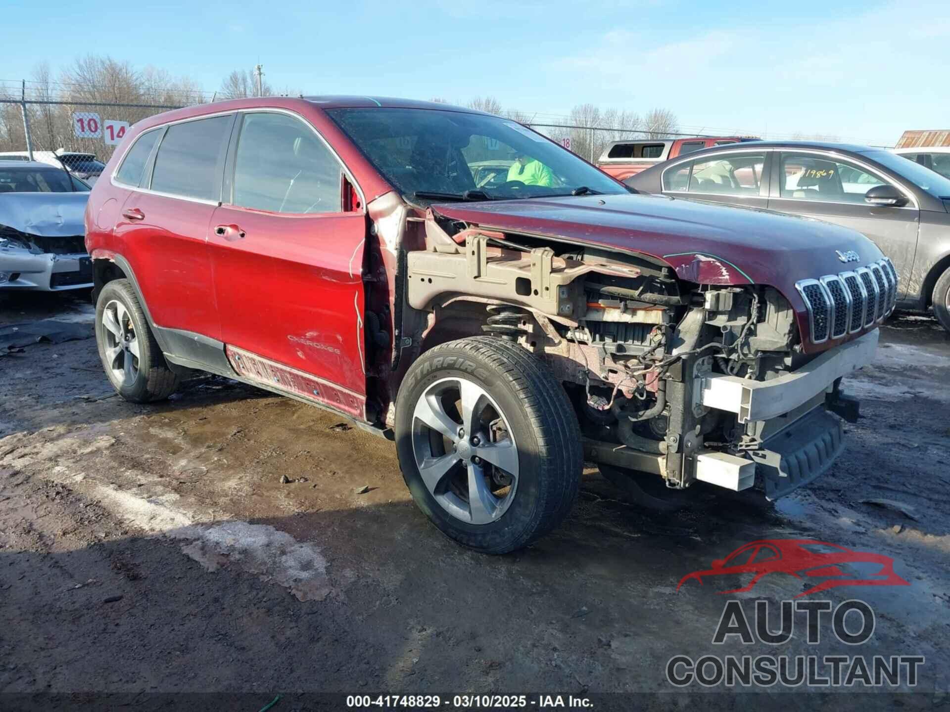 JEEP CHEROKEE 2019 - 1C4PJMDX8KD121008