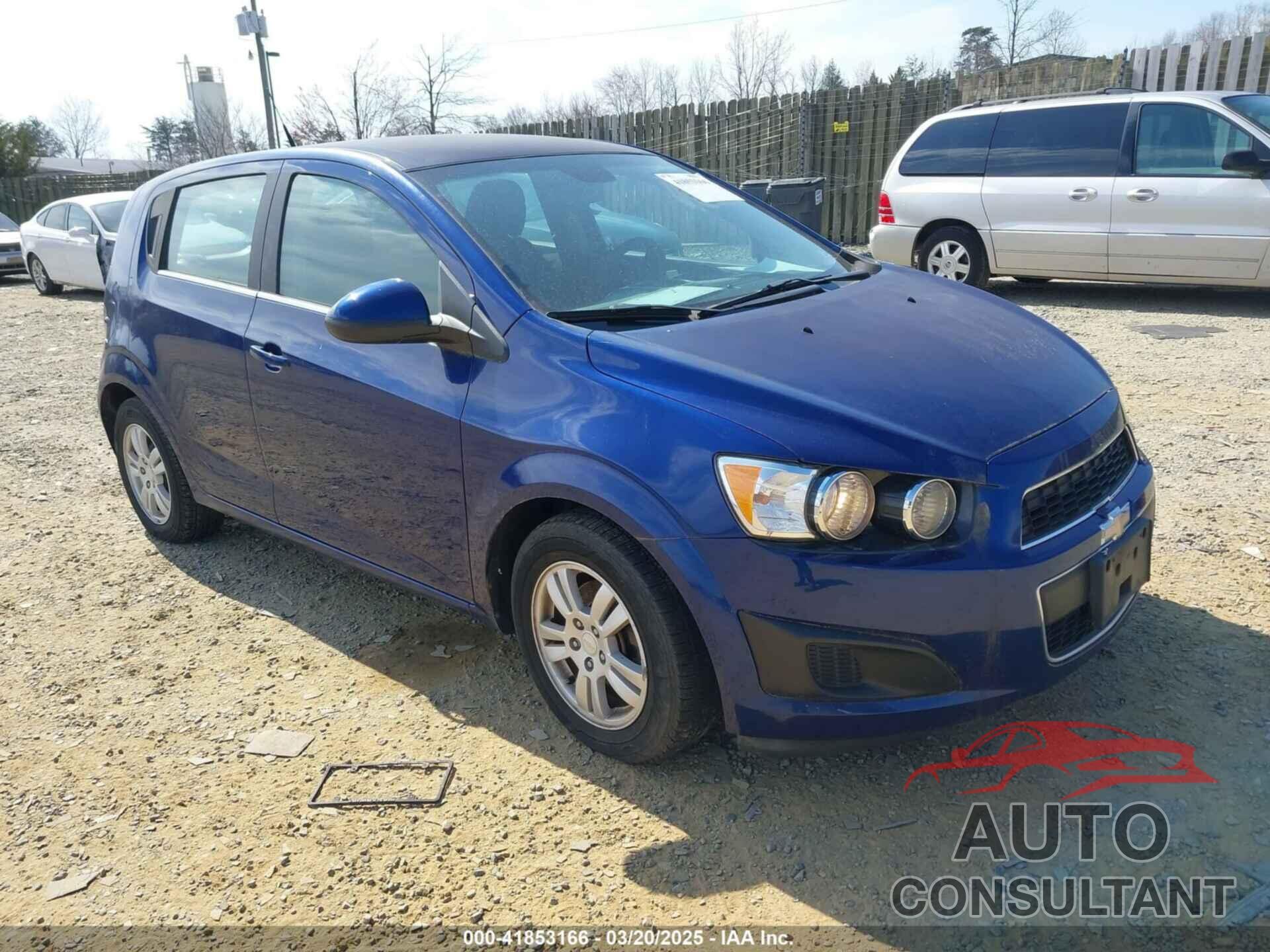 CHEVROLET SONIC 2013 - 1G1JC6SG5D4220315