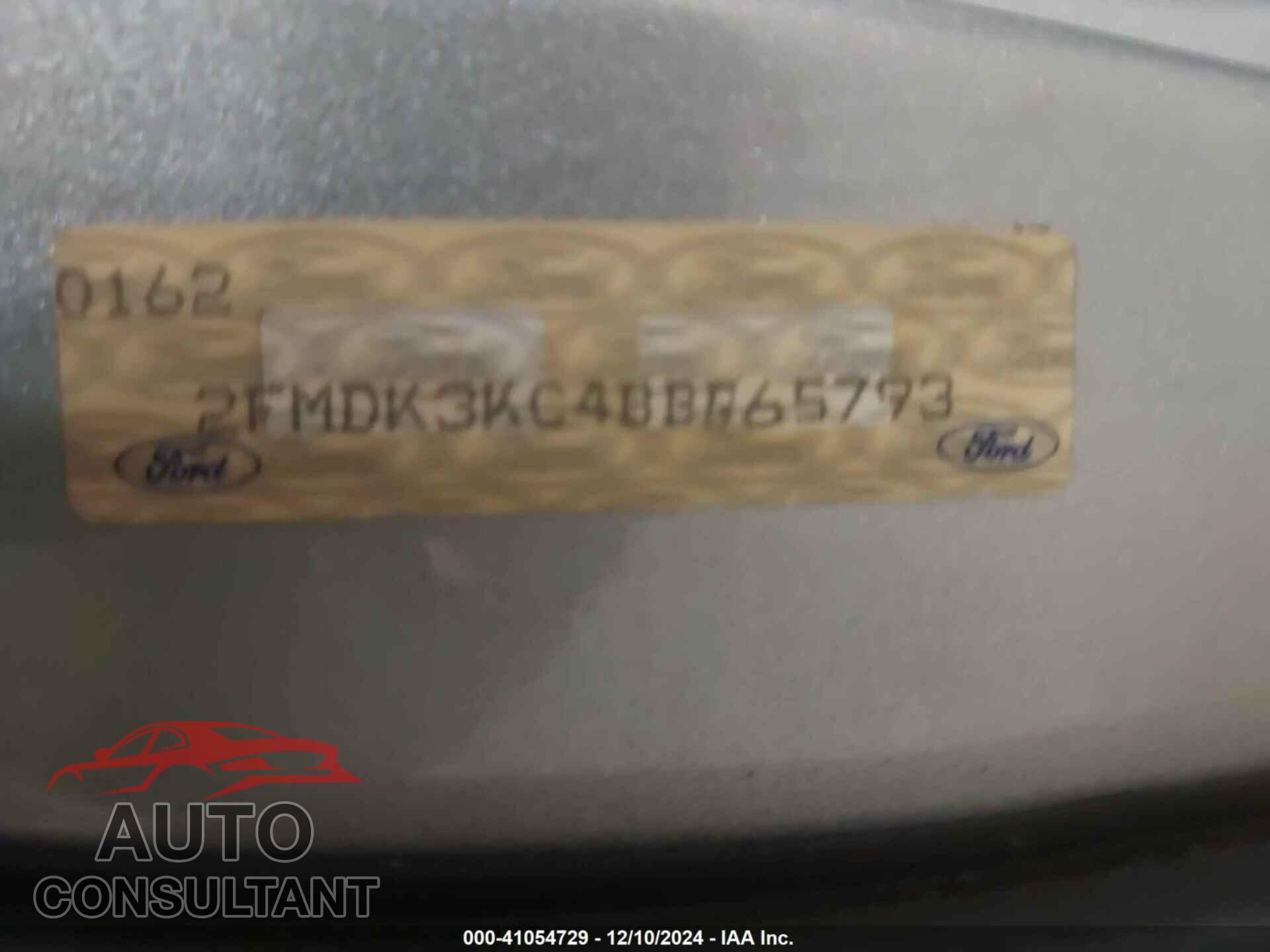 FORD EDGE 2011 - 2FMDK3KC4BBB65793